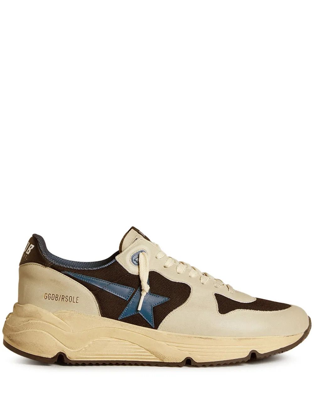 Golden Goose o1bcso1str0126 Running Sole Sneakers in White/Black Size US 8 / EU 41 - 1 Thumbnail