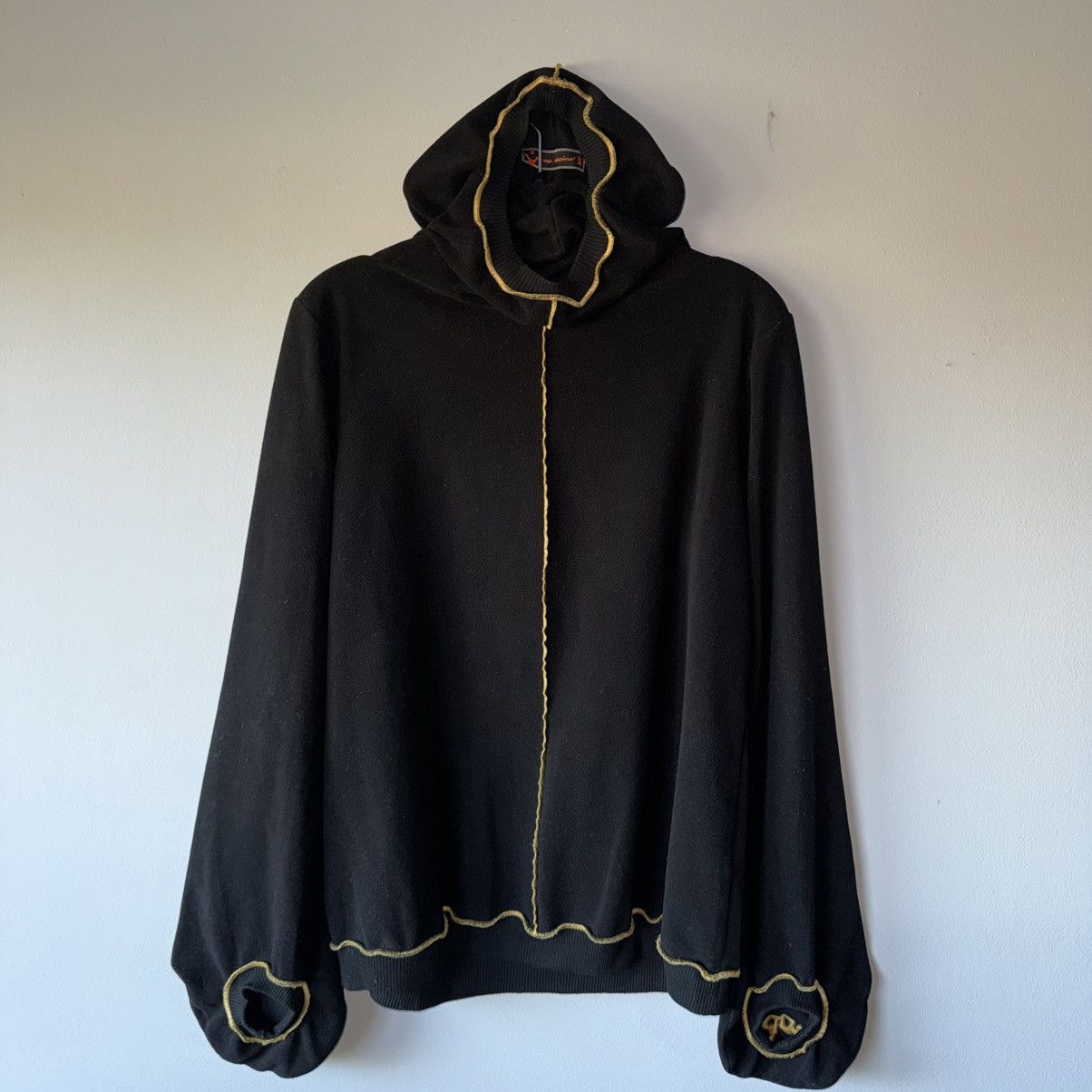 Vintage Vintage Cop Copine Fleece Hoodie Avant Garde Sweatshirt Size M / US 6-8 / IT 42-44 - 1 Thumbnail