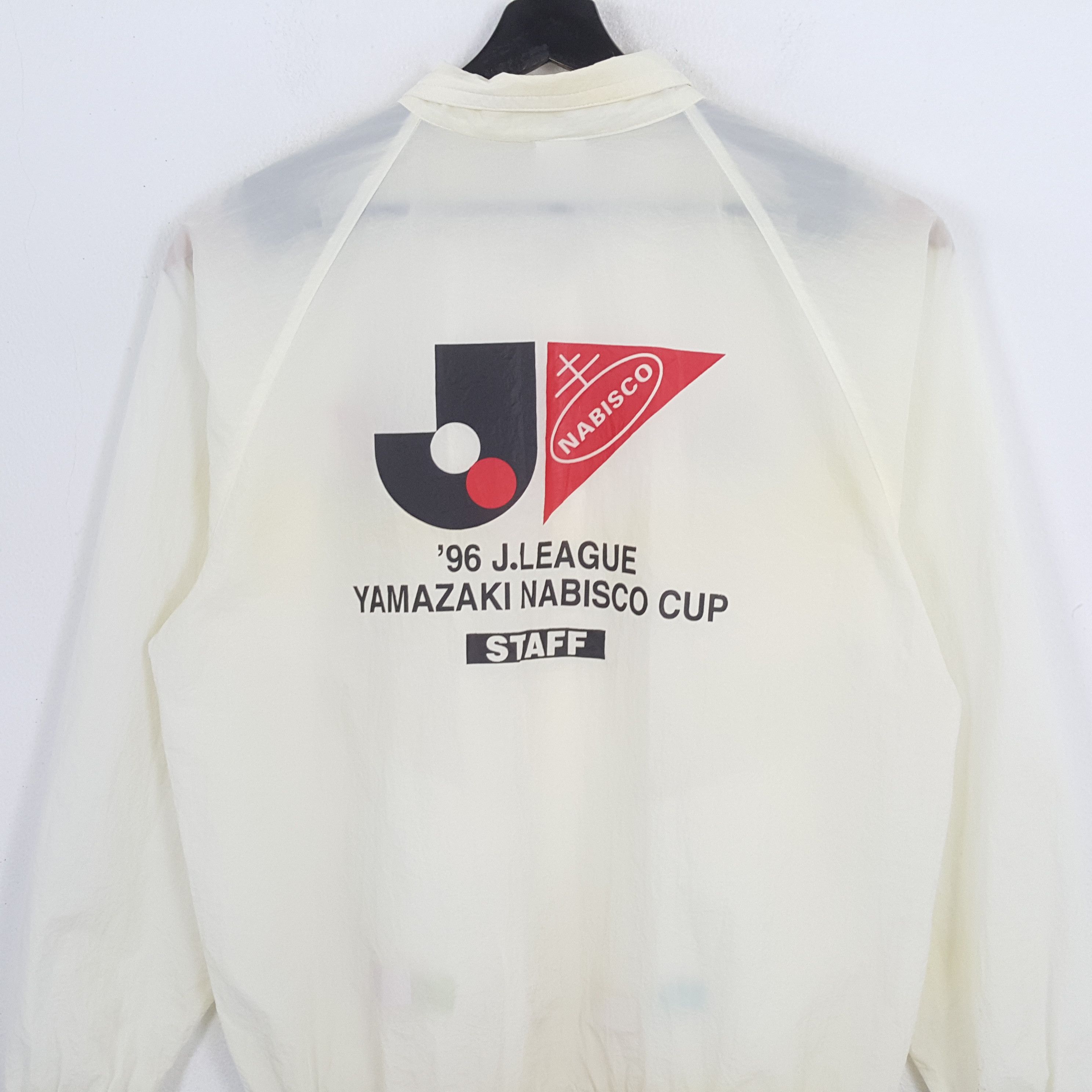 Japanese Brand × Puma × Vintage PUMA JAPAN LEAGUE 1996 Jacket Yamazaki Nabisco Cup Size US L / EU 52-54 / 3 - 2 Thumbnail