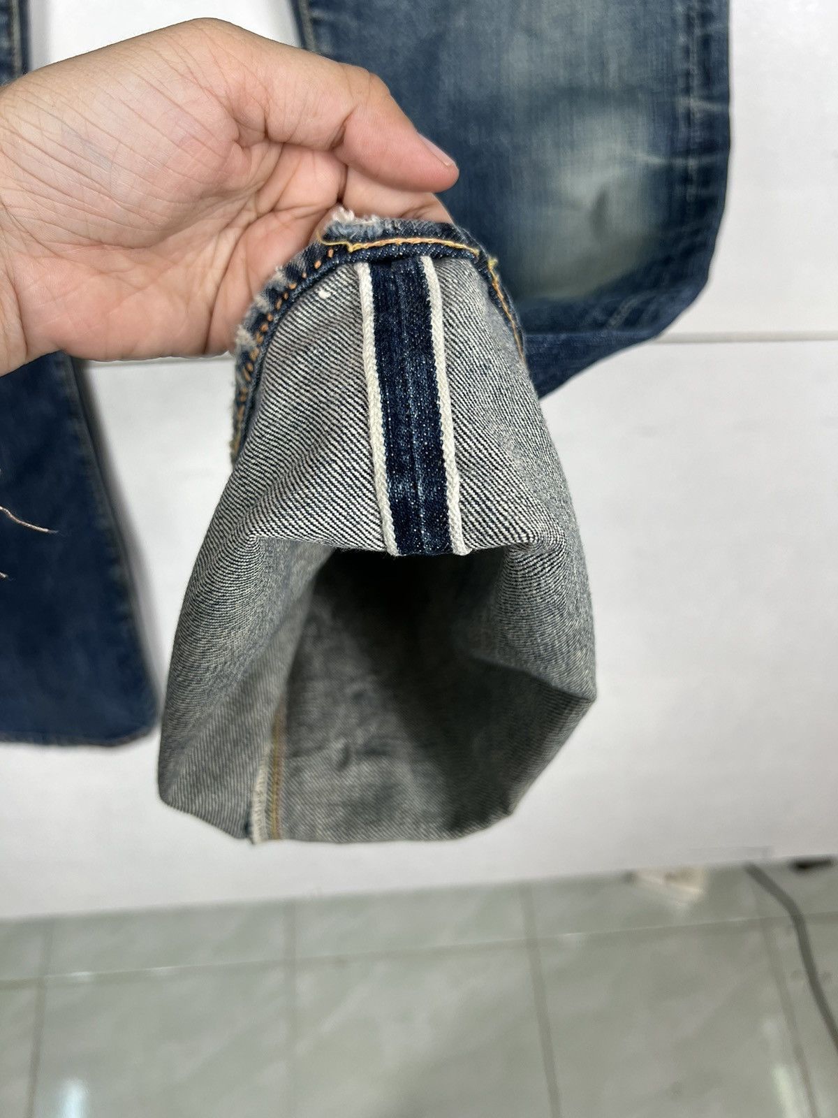 Kapital 🔥 KAPITAL DYED BROKEN DISTRESSED DENIM Size US 34 / EU 50 - 11 Thumbnail