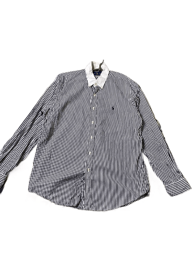 Ralph Lauren Ralph Lauren Striped Classic Fit Button Up Shirt Size L Size US L / EU 52-54 / 3 - 1 Thumbnail