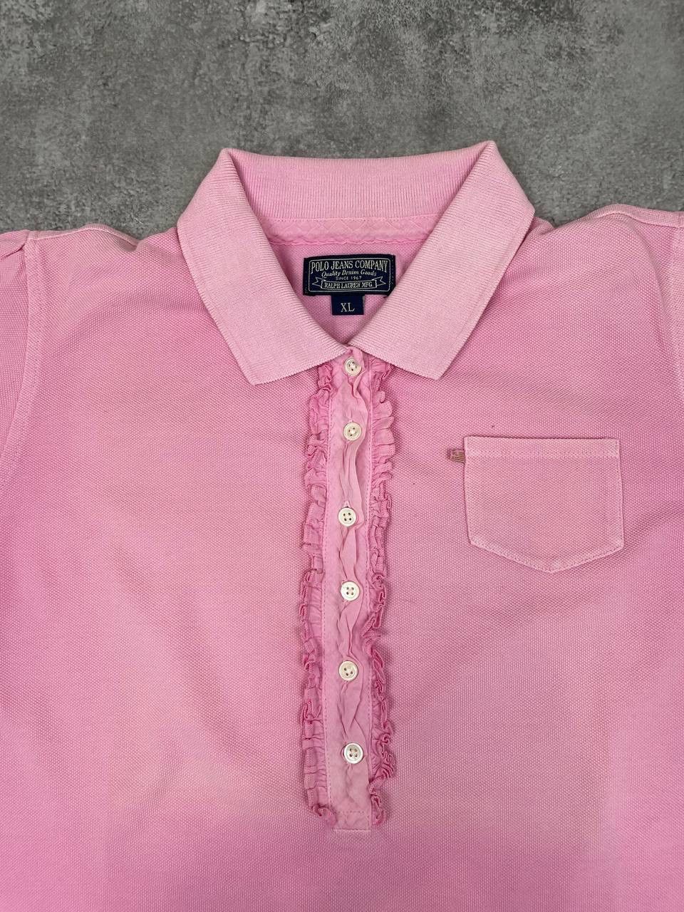 Polo Ralph Lauren Polo Jeans Company Ralph Lauren Women Polo Shirt Pink Size XL / US 12-14 / IT 48-50 - 2 Thumbnail