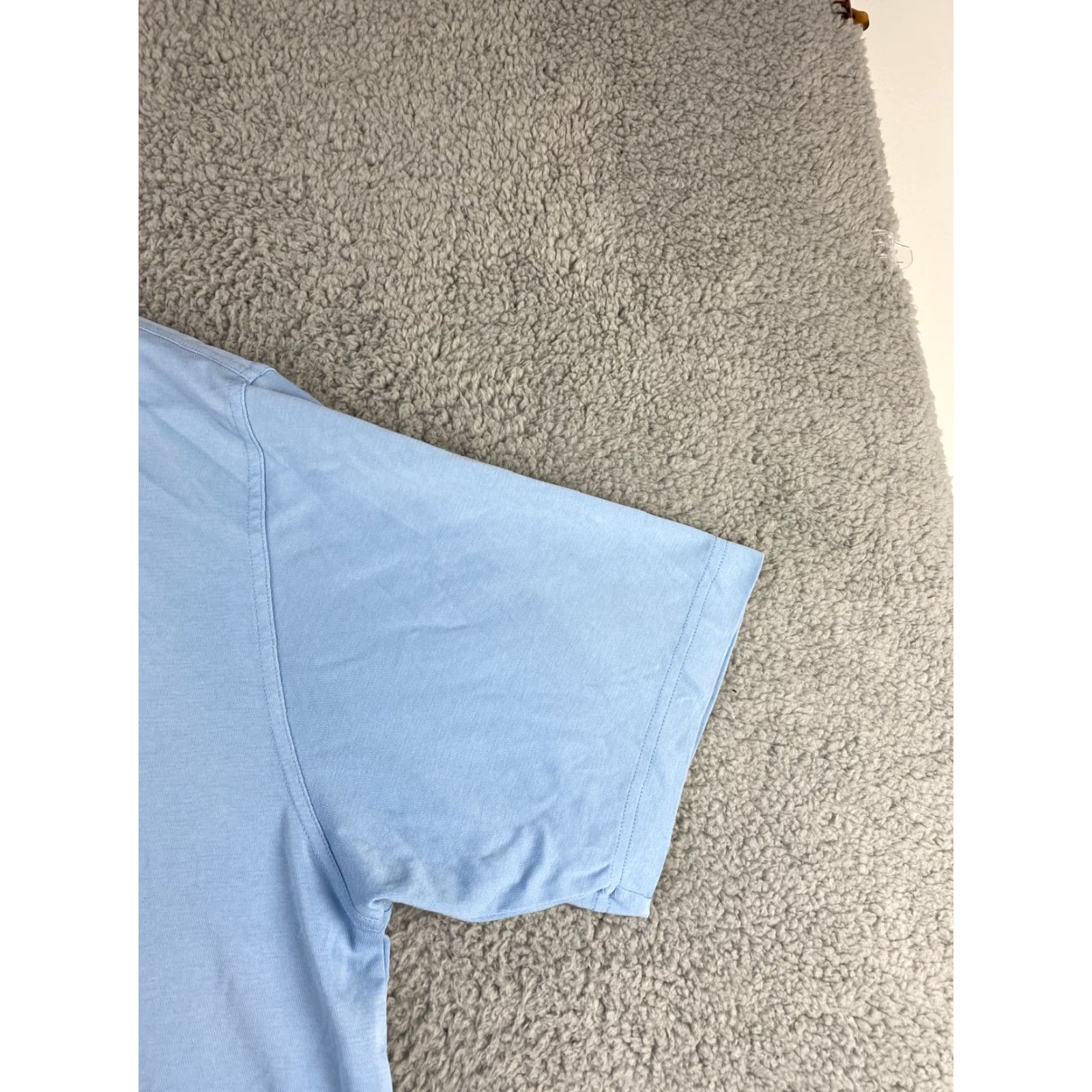 Vintage Men's Greg Norman Polo Shirt 3 Button Play Dry Cooling Fabric Blue 37-14 Men's Size US XXL / EU 58 / 5 - 3 Thumbnail