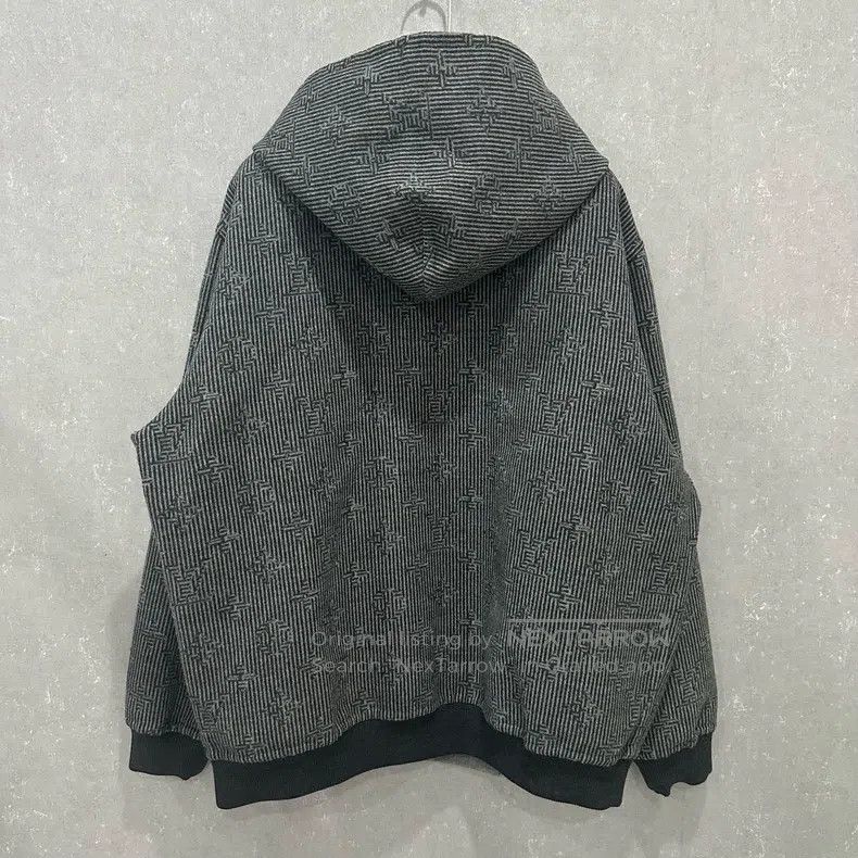 Louis Vuitton Louis Vuitton Pin-embroidered double-faced hooded cashmere Size US XXL / EU 58 / 5 - 4 Thumbnail