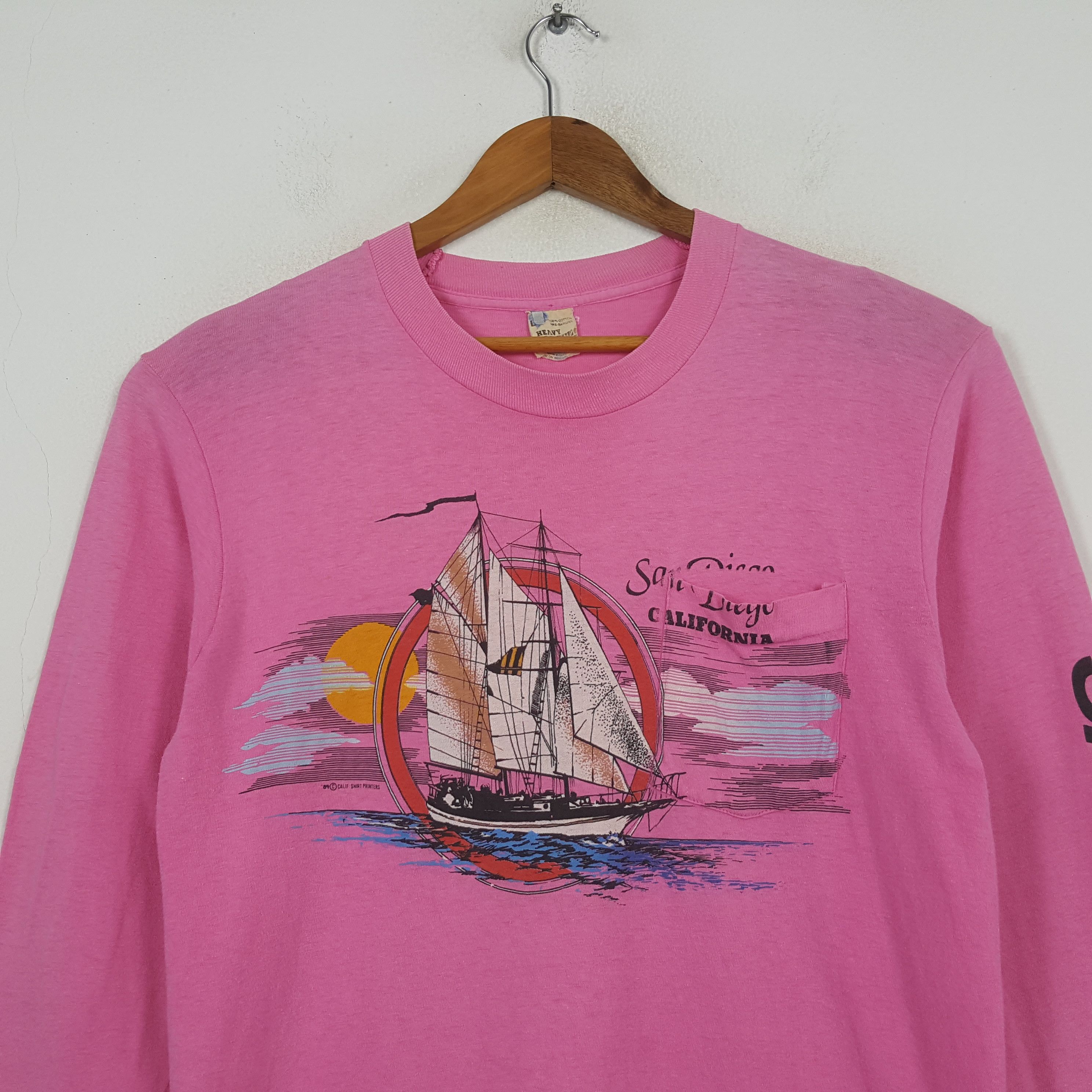 Vintage Vintage SAN DIEGO American Streetwear Style T-shirt 31 Size US M / EU 48-50 / 2 - 2 Thumbnail