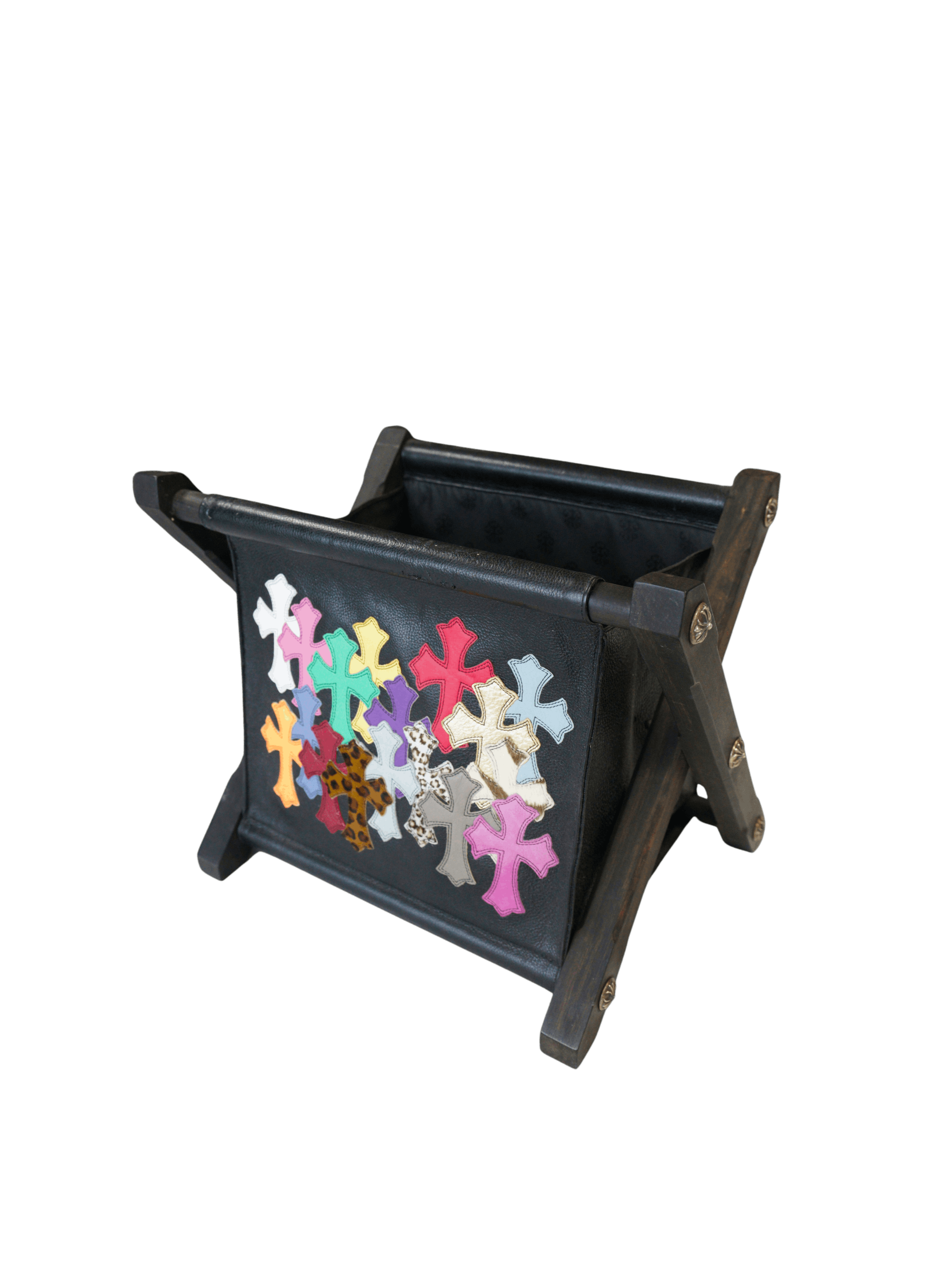 Chrome Hearts Chrome Hearts Cemetery Cross Patch Leather Magazine Holder Size ONE SIZE - 1 Thumbnail