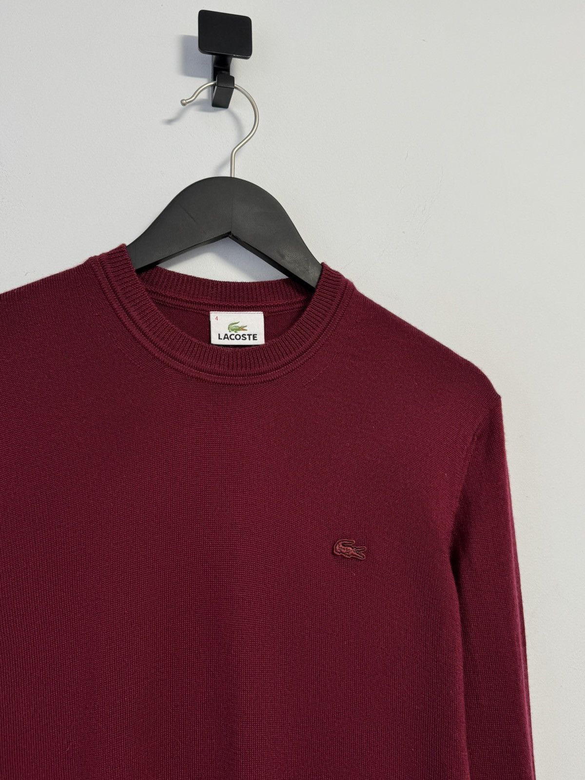 Lacoste Vintage Lacoste Wool Sweater Jumper Men’s Size 4 90’s Size US M / EU 48-50 / 2 - 2 Thumbnail