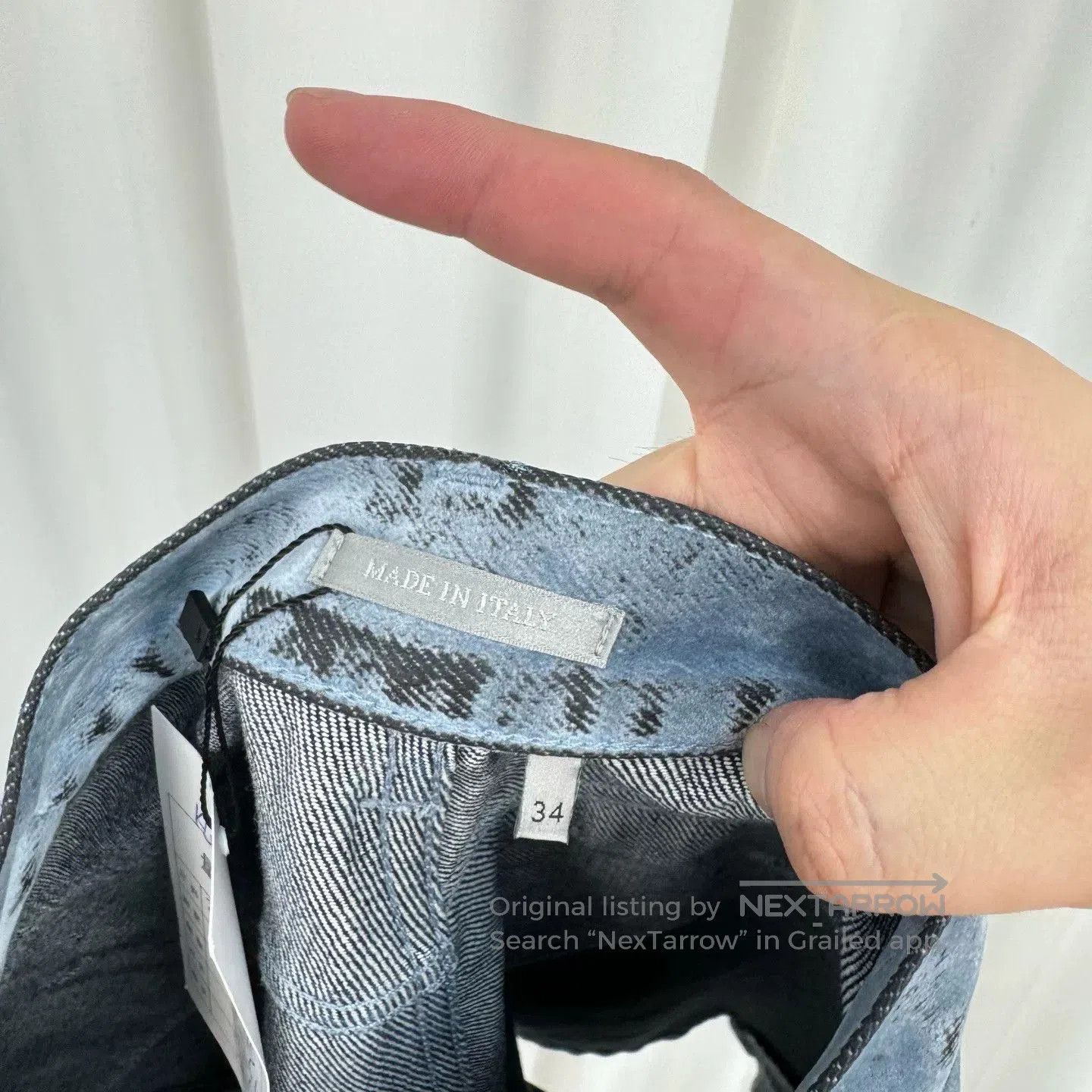 Dior dior erl blue gray denim shorts size w34. Size US 34 / EU 50 - 6 Thumbnail