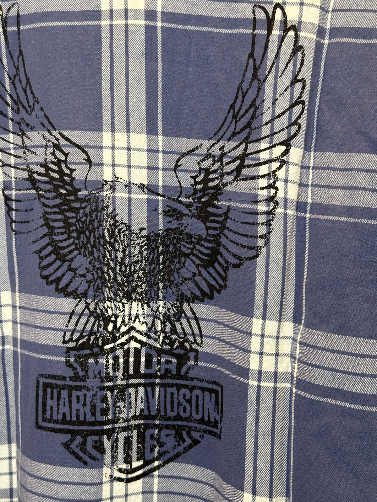Designer × Harley Davidson RARE New Harley Davidson Double Pocket Button Shirt Shacket Size US M / EU 48-50 / 2 - 3 Thumbnail