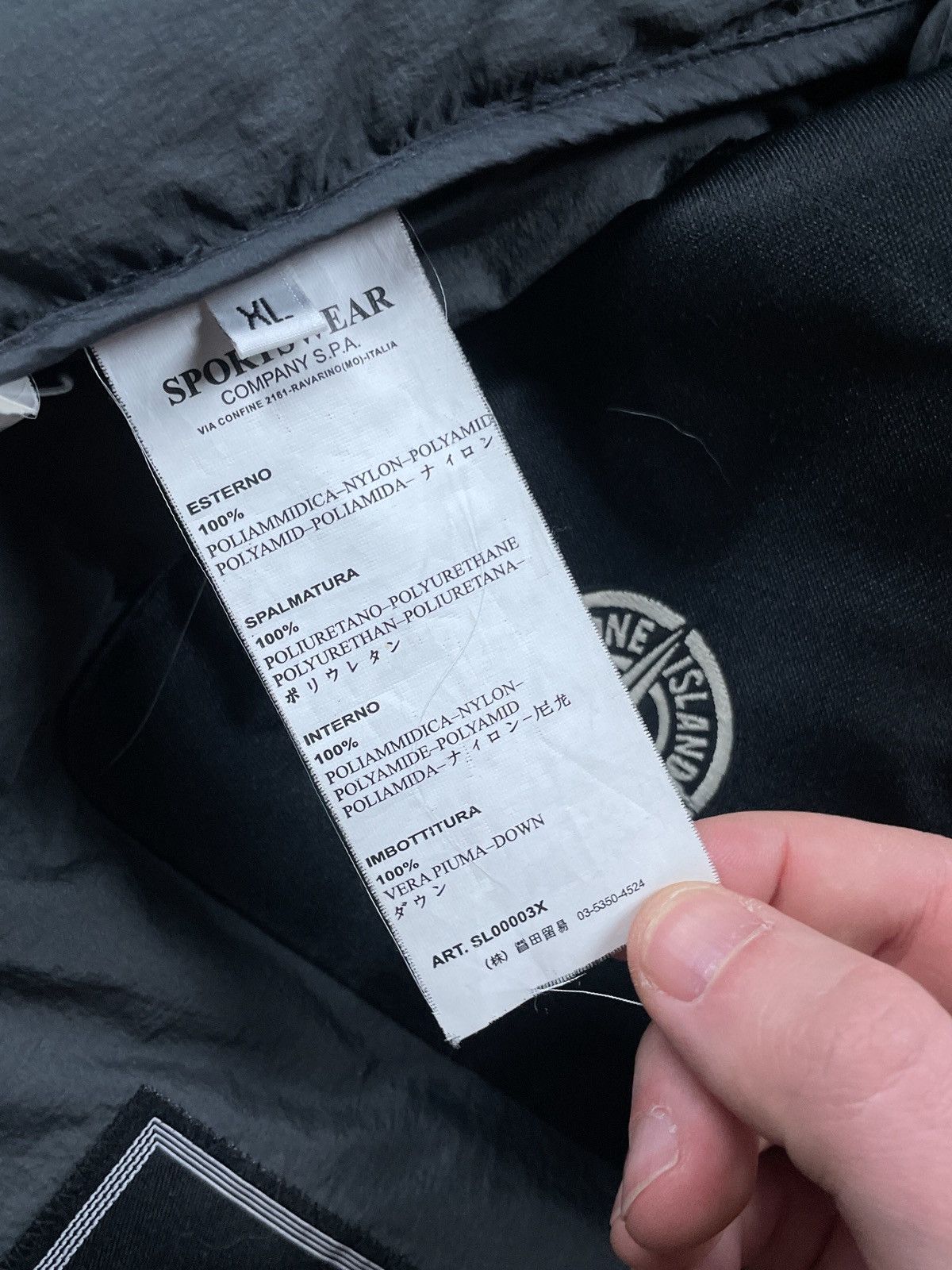 Stone Island 📌Vintage STONE ISLAND Wool Down Jacket Size US XL / EU 56 / 4 - 9 Thumbnail