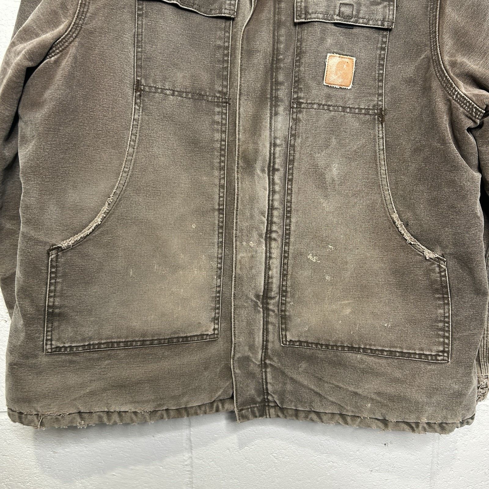 Carhartt Vintage Carhartt Quilted Artic Jacket “Chestnut” C26 CHT Size US XL / EU 56 / 4 - 4 Thumbnail