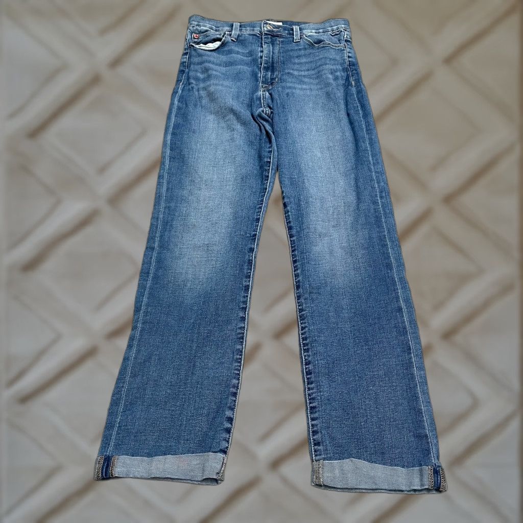 Hudson VINTAGE Hudson Blair Straight Leg Denim Jeans Women 26 Blue Medium Wash 27x27 Fall Winter Spring Summer Mens Size 26" / US 2 / IT 38 - 1 Thumbnail