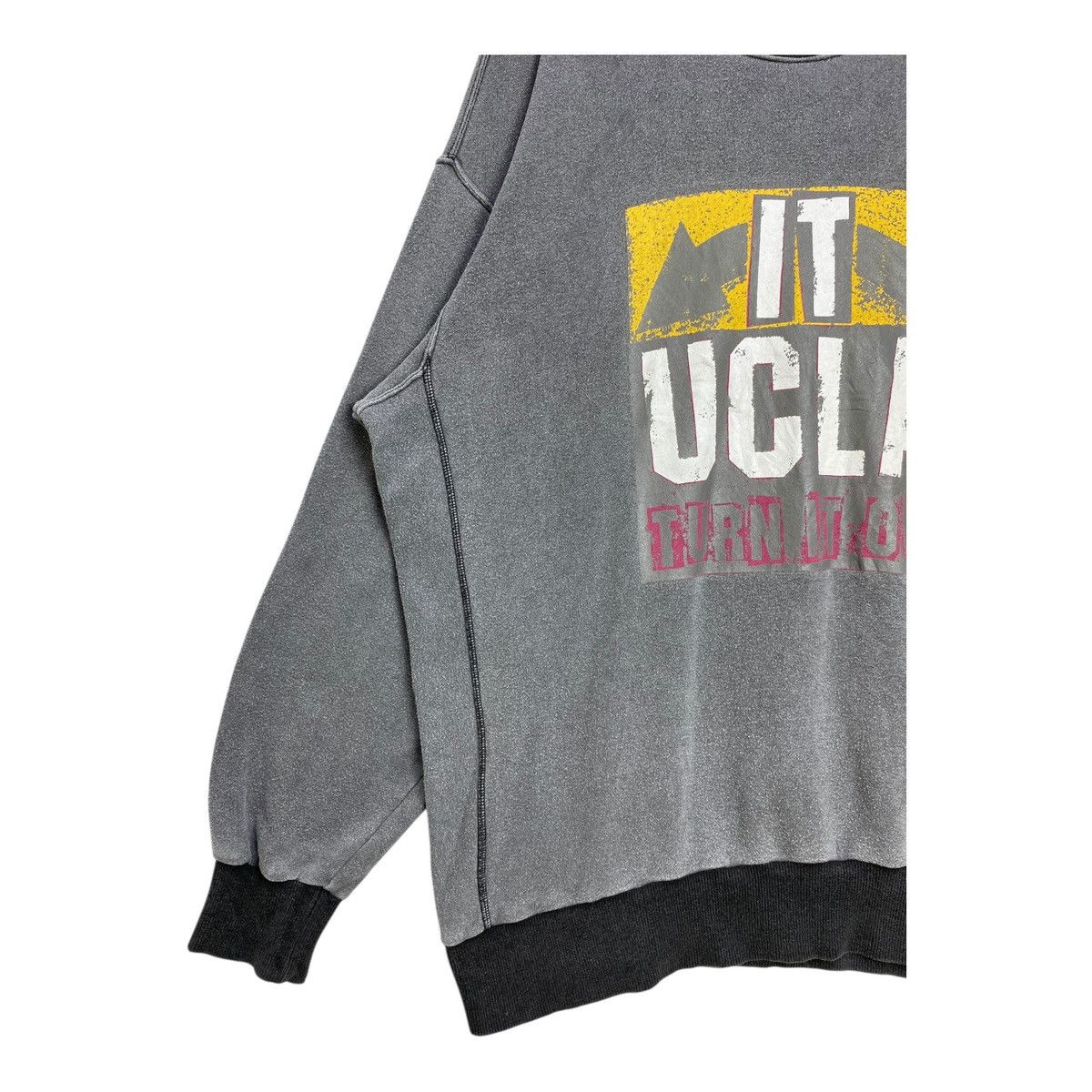 Vintage Vintage UCLA Sweatshirt Jumper Oversized Japan Gray Size 3L Size US XL / EU 56 / 4 - 3 Thumbnail