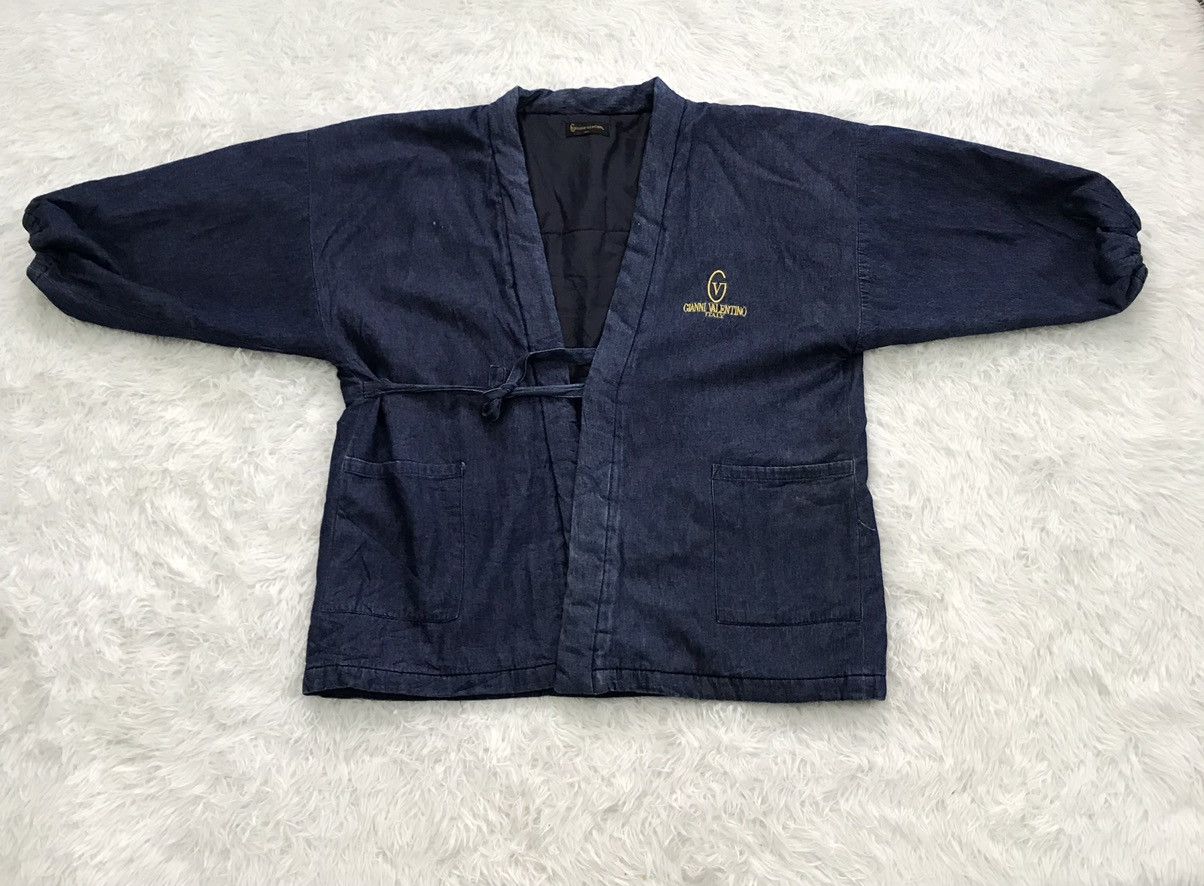 Japanese Brand Gianni valentino kimono jacket Size US L / EU 52-54 / 3 - 7 Thumbnail