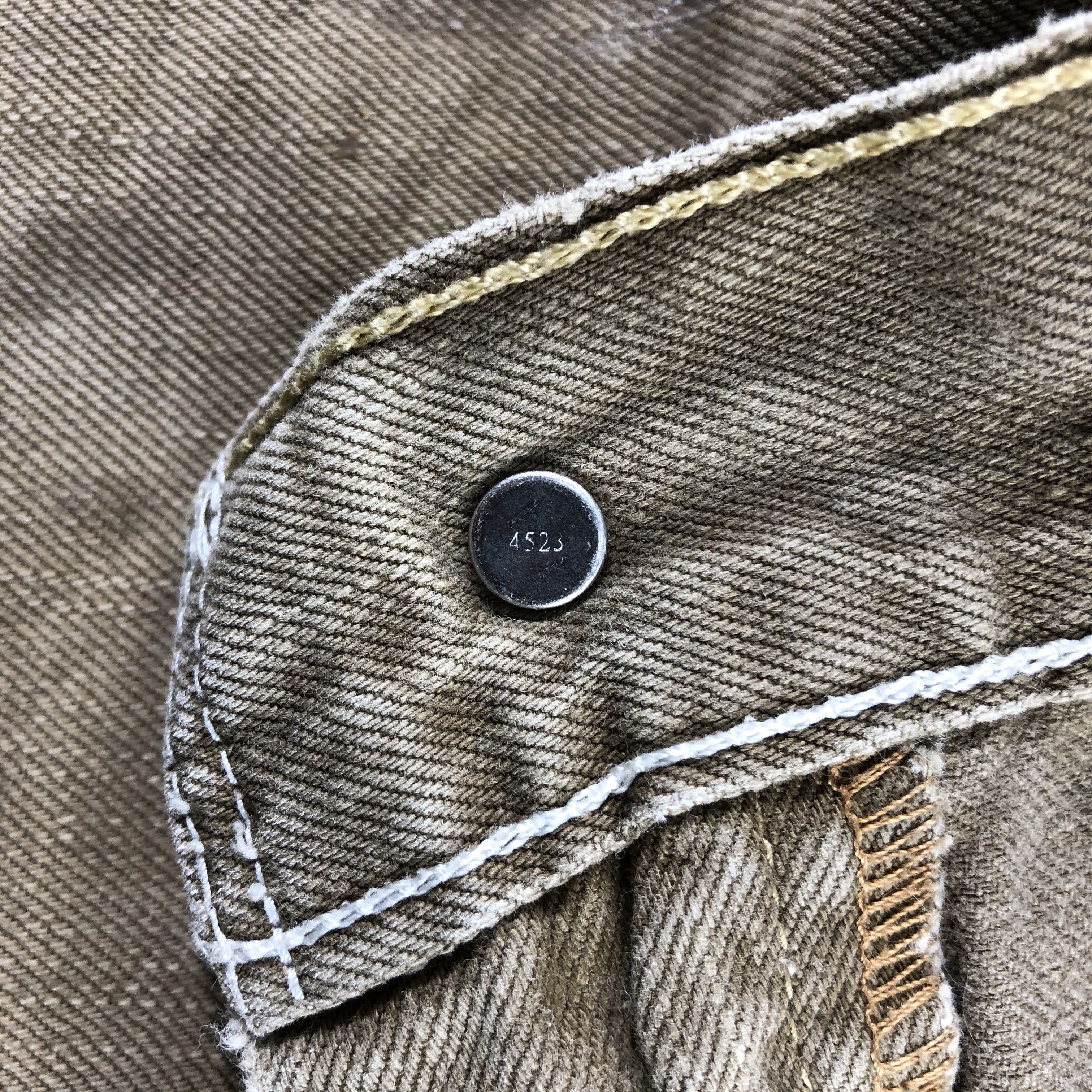 Levi's Vintage Levis 514 Jeans Earth Tone Denim KJ1369 Size US 33 - 11 Thumbnail