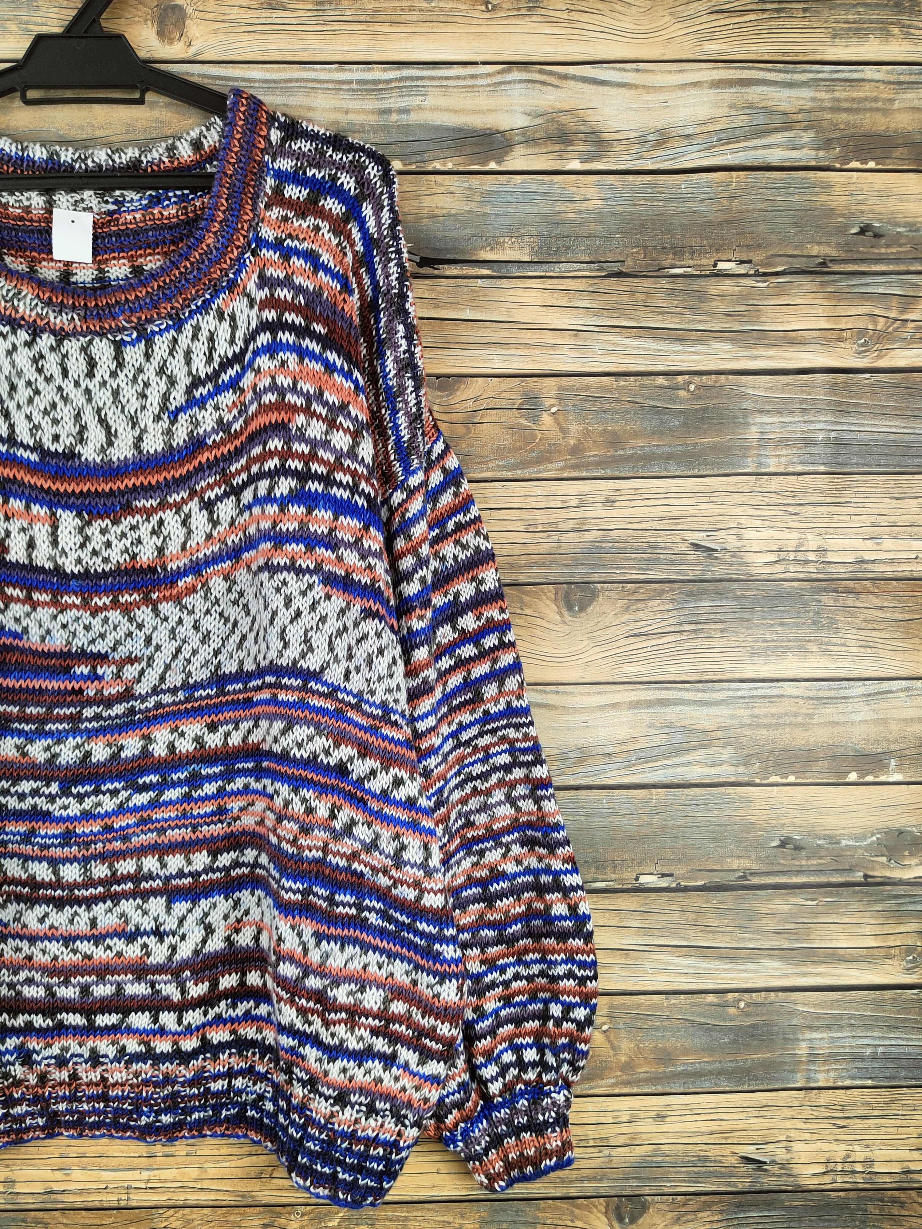Japanese Brand DL Japan Streetwear vintage Mix Knitwear Sweatshirt #46-852 Size US L / EU 52-54 / 3 - 5 Thumbnail