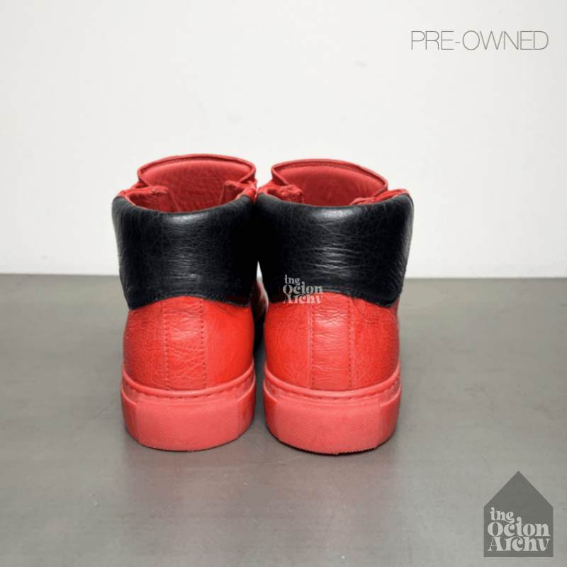 Balenciaga Balenciaga Arena High Top Sneaker Rouge Paprika 483495 Used Size US 8 / EU 41 - 4 Thumbnail