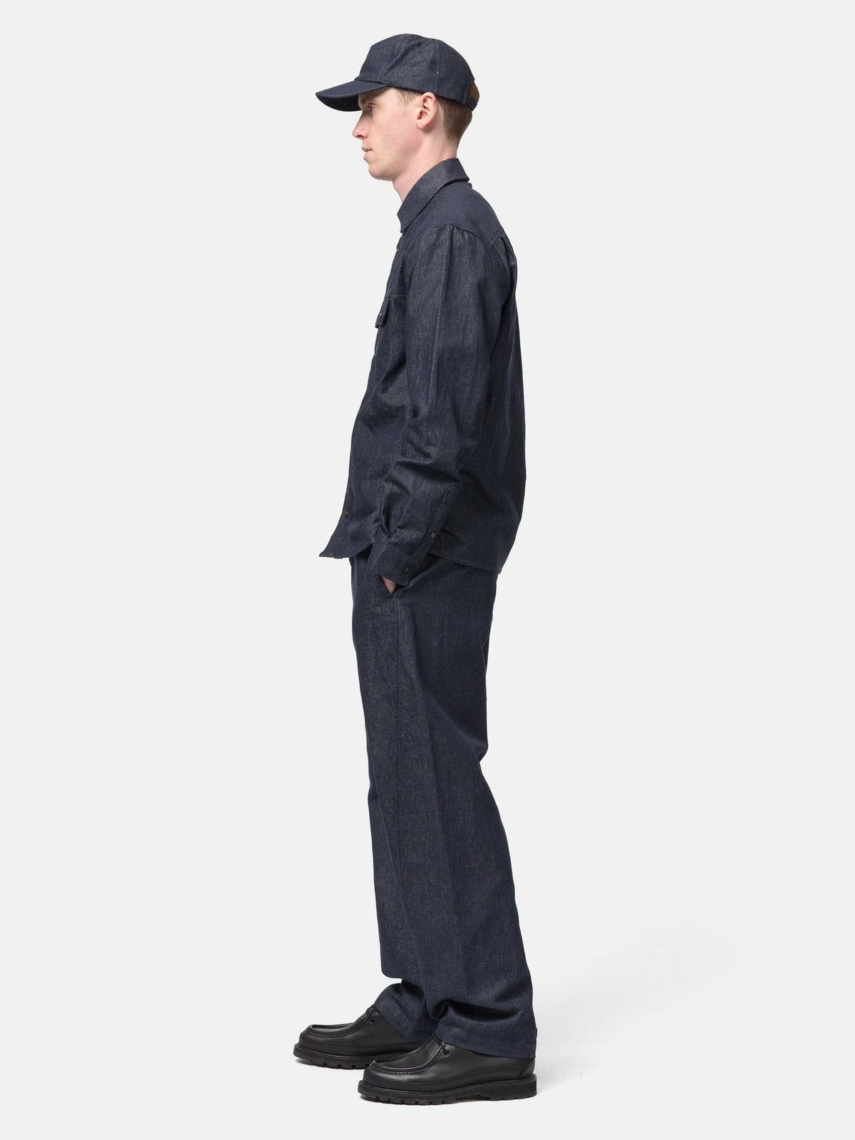 Haven HAVEN Helix Pant - Cotton Linen Denim Indigo Size US 30 / EU 46 - 7 Thumbnail