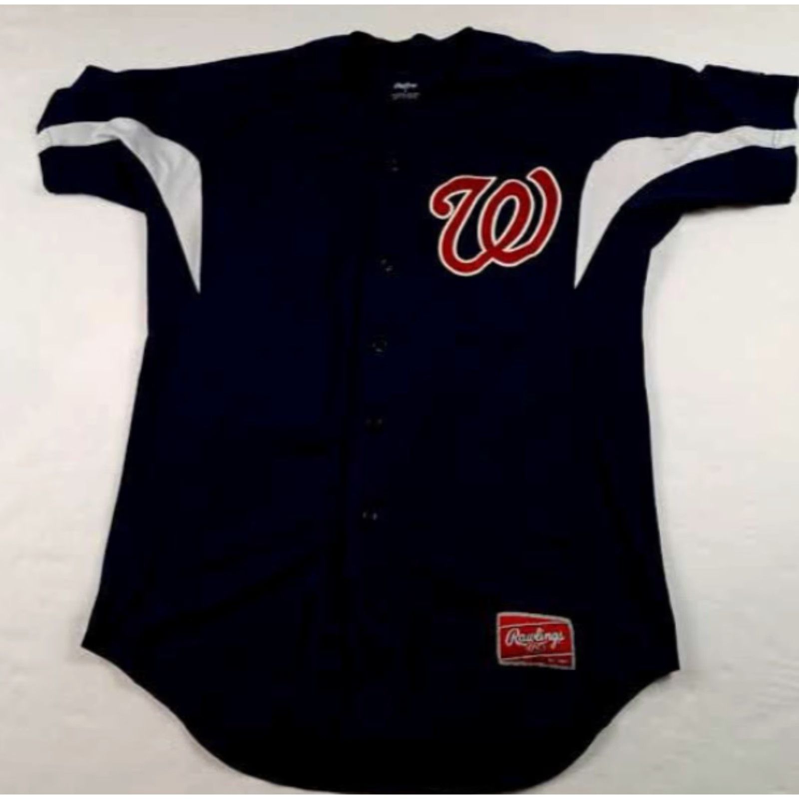 Vintage VINTAGE Rawlings Washington Senators Baseball Sweatshirt Shirt Blue LG Stitched #26 Men Pullover Baseball Theme Womens? Size US L / EU 52-54 / 3 - 3 Thumbnail