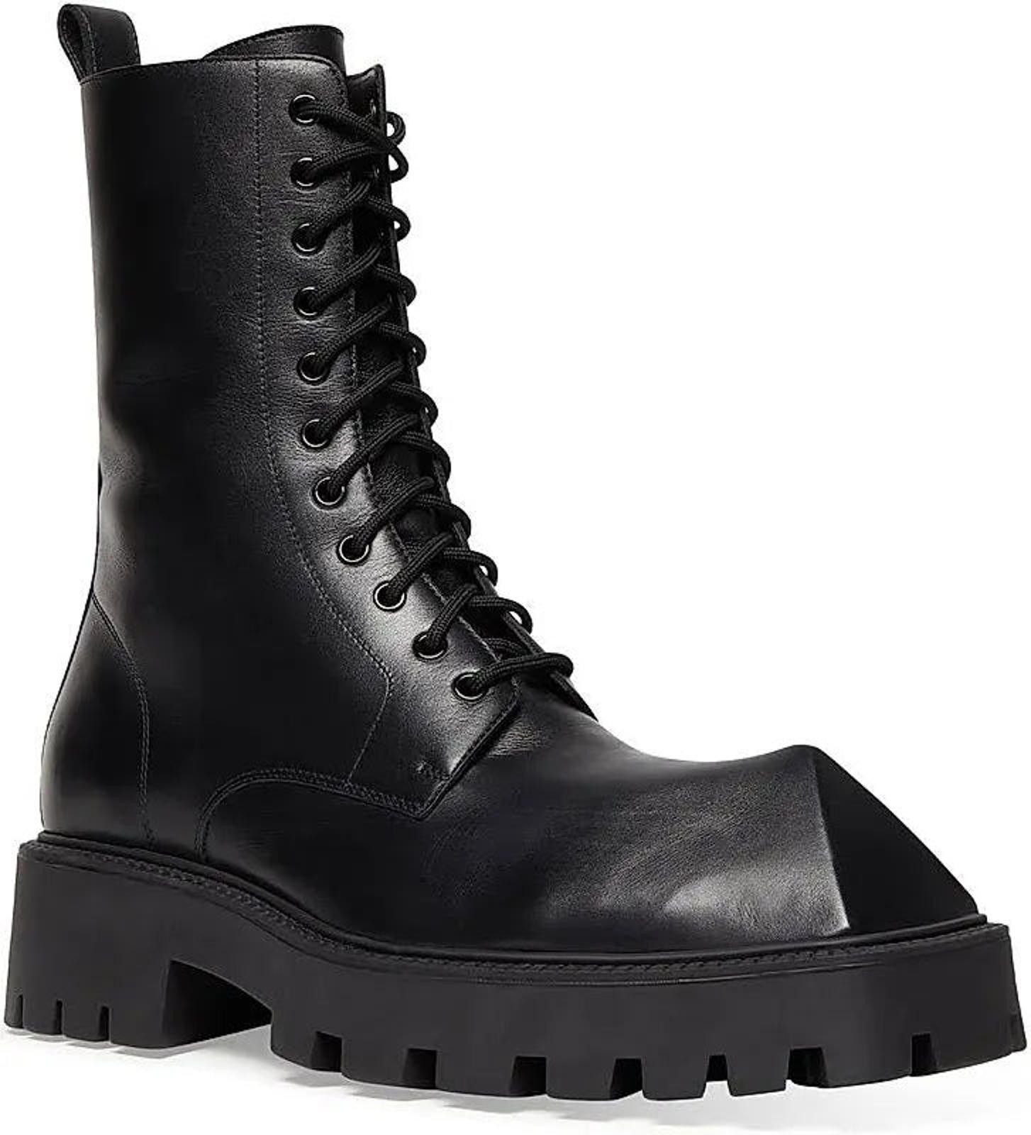 Balenciaga Balenciaga Rhino Lace Up Boots Size US 7 / EU 40 - 2 Thumbnail