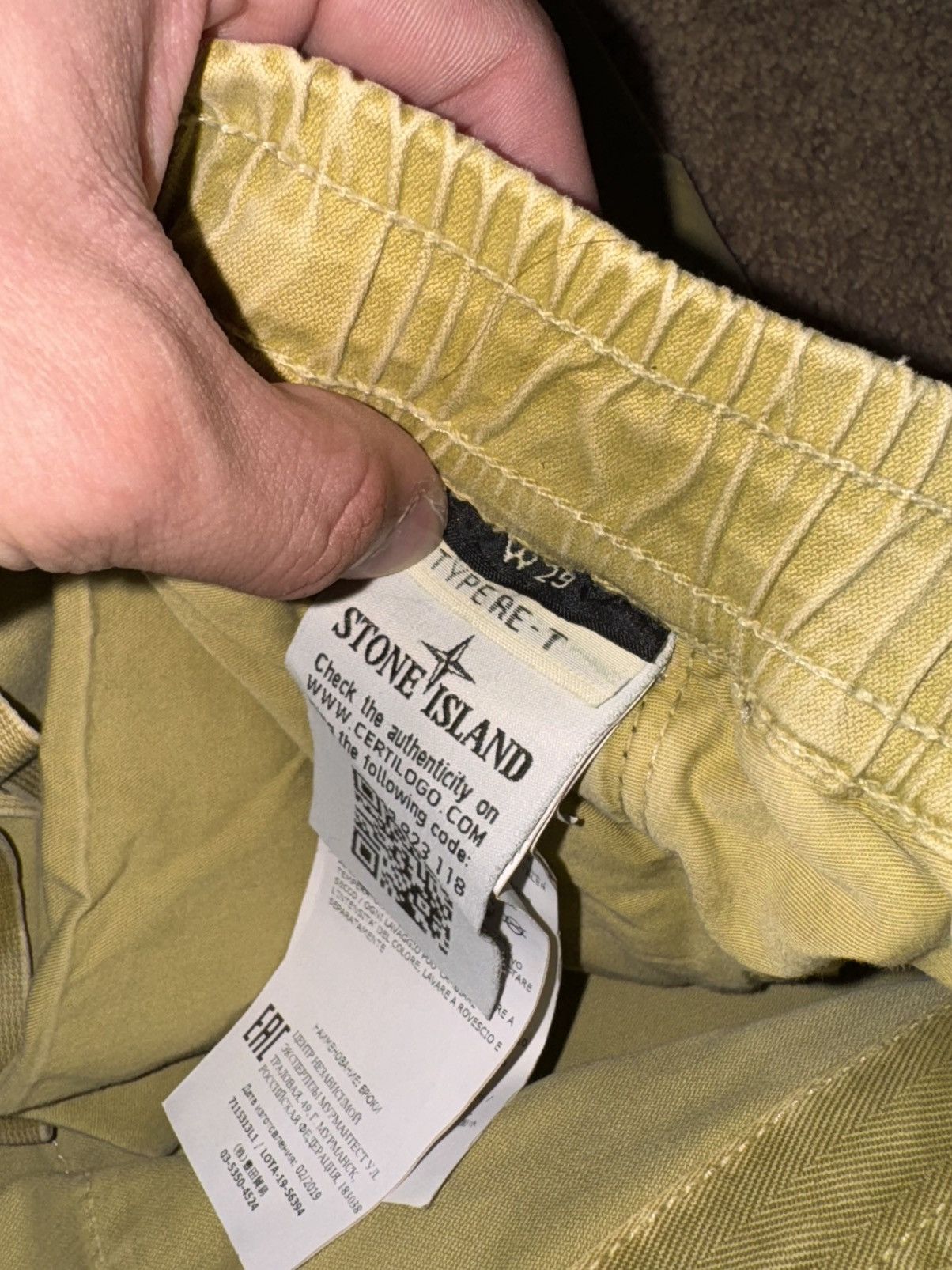 Stone Island Stone Island Cargo Pants Size US 29 - 6 Thumbnail
