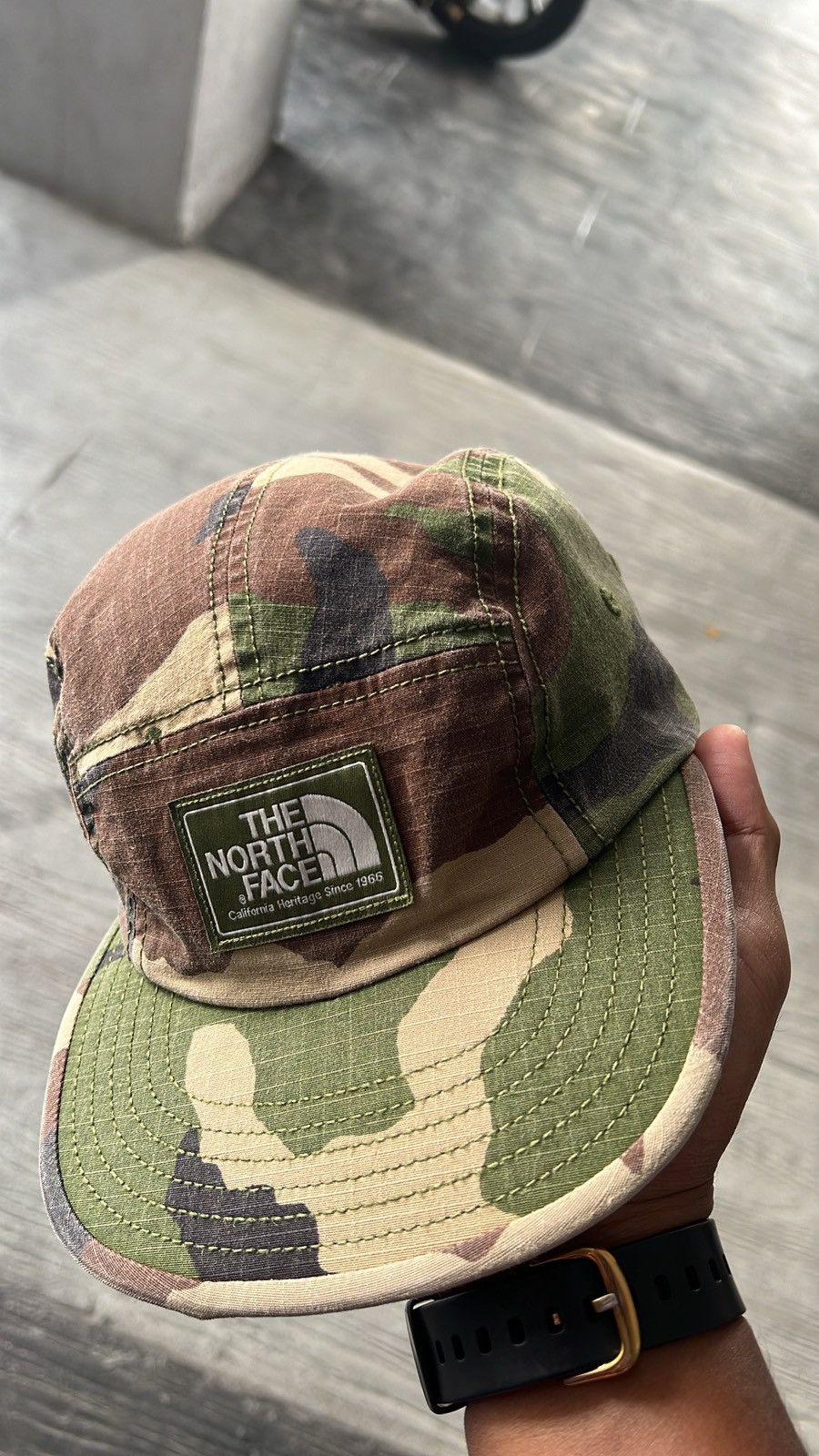 The North Face TNF 5 PANEL CAP CAMO Size ONE SIZE - 1 Thumbnail