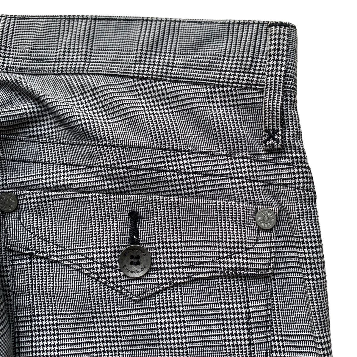 Japanese Brand Rare Japanese Brand Edwin Tartan Flared Pants Size 29" - 3 Thumbnail