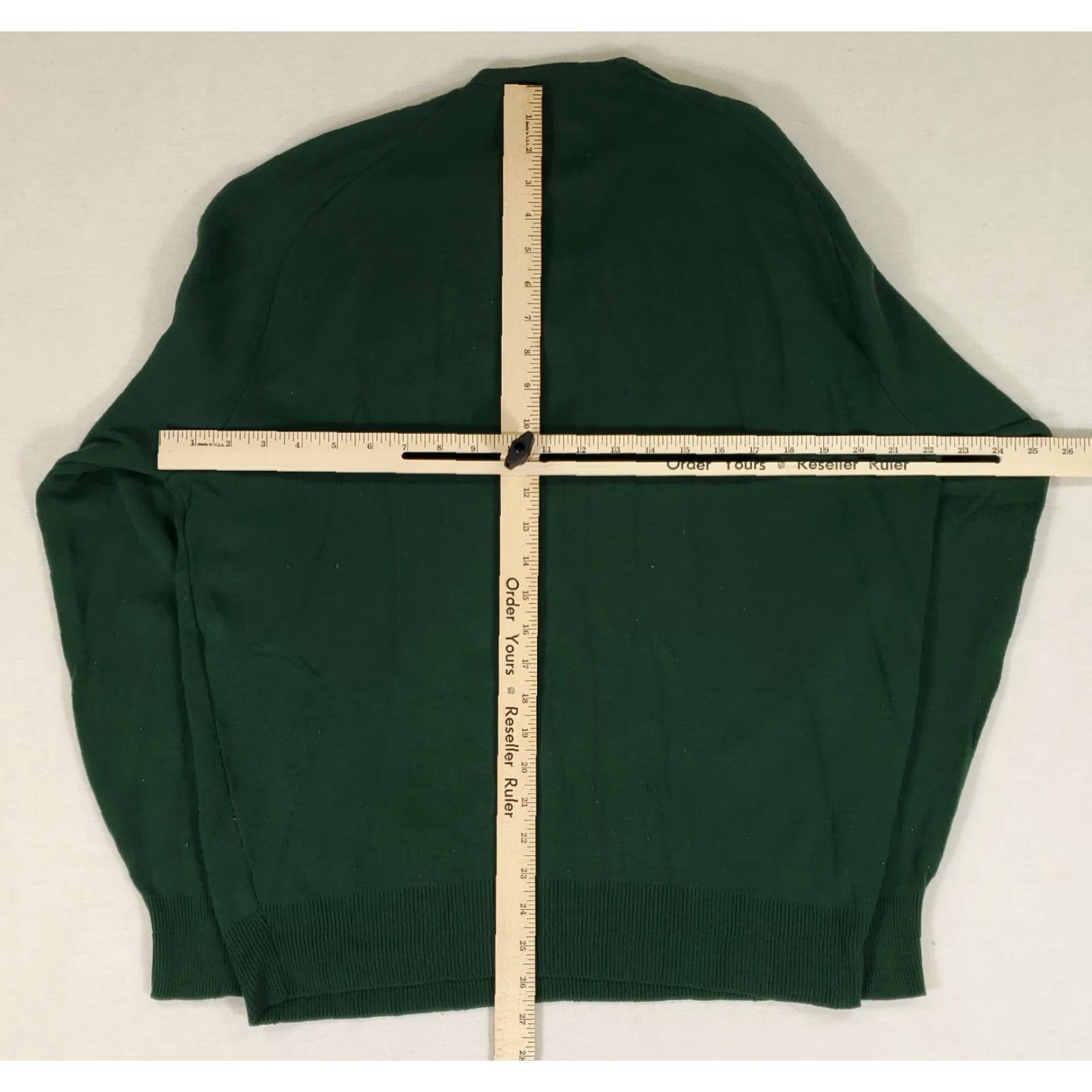Vintage VINTAGE Sinclair Oil VTG Classics by Pine State Sweater Mens L Green Made USA Size US L / EU 52-54 / 3 - 5 Thumbnail