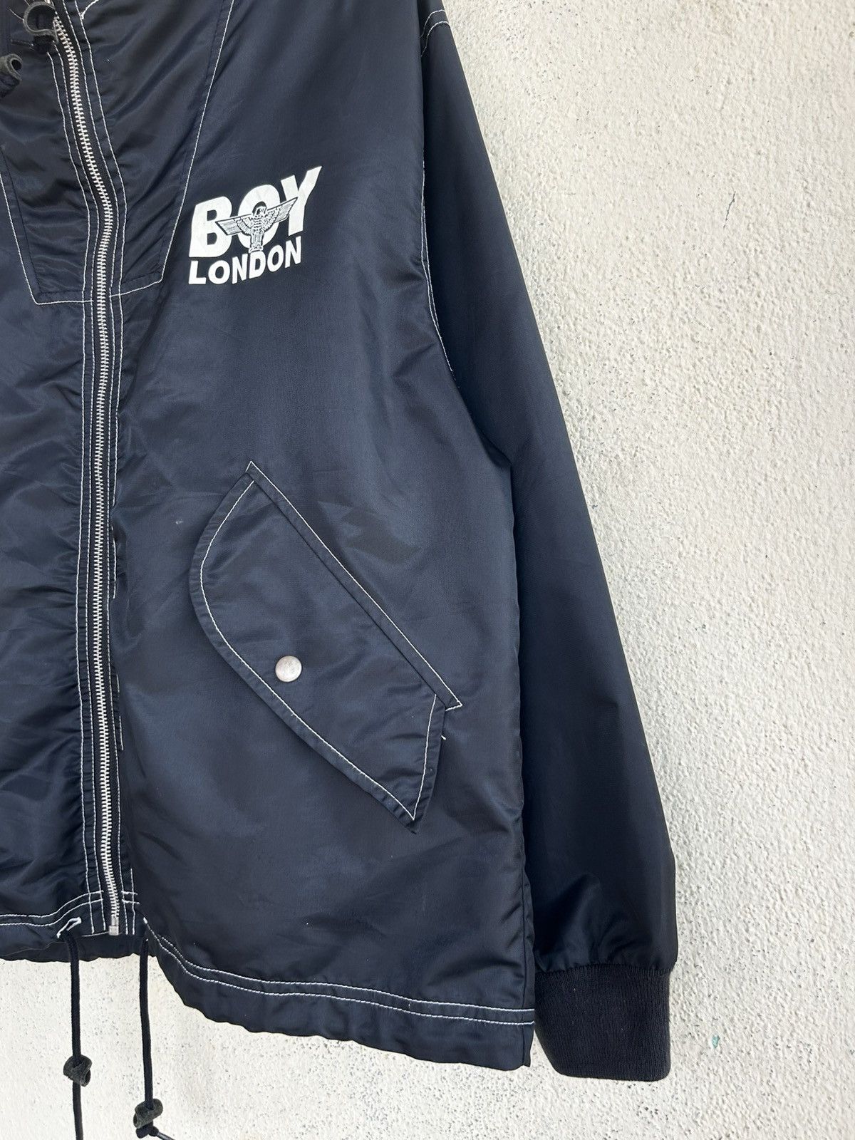 Boy London Boy London Back Pocketed Hooded Windbreaker Size US M / EU 48-50 / 2 - 4 Thumbnail