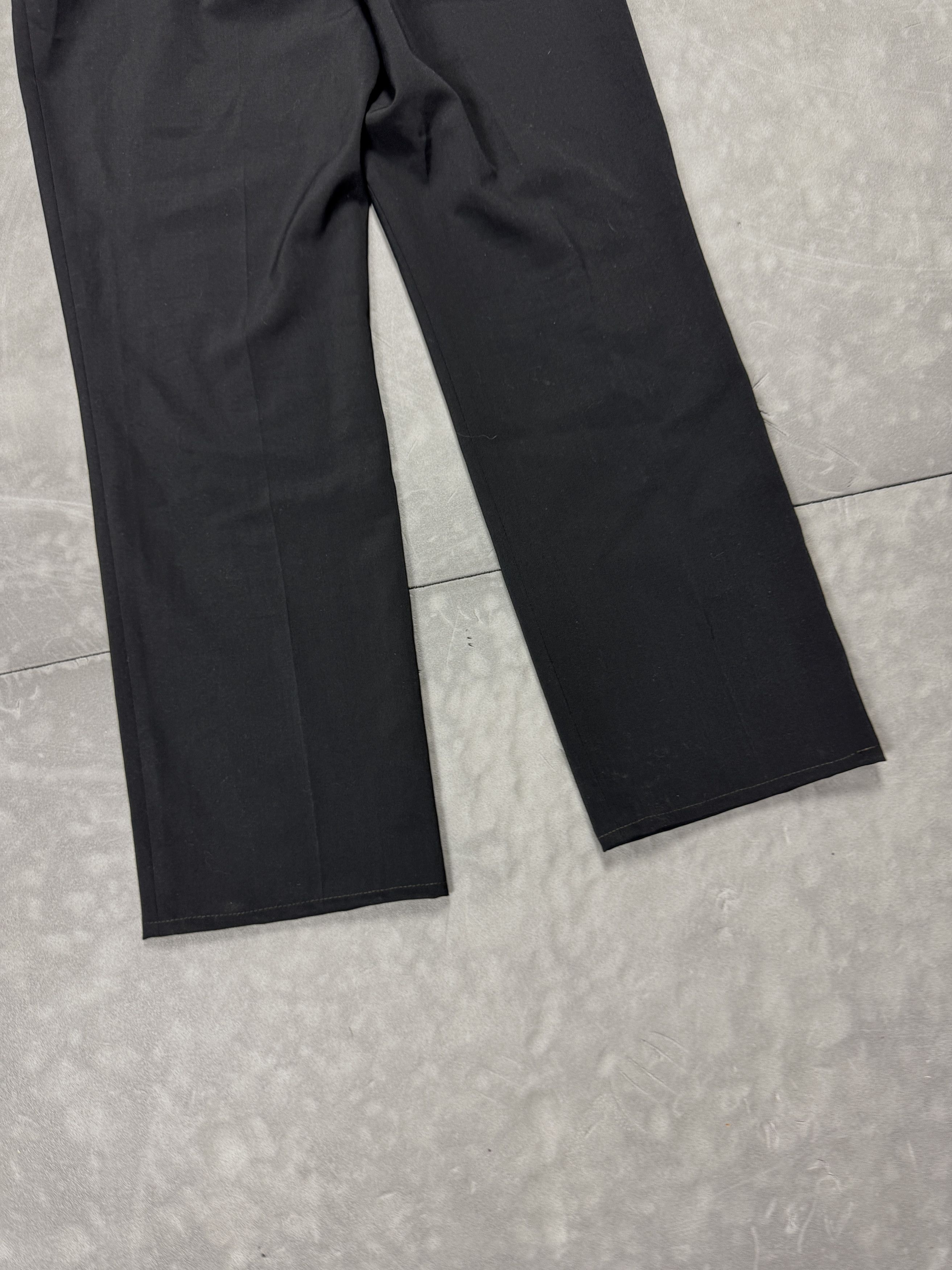 Vintage Vintage formal black pants baggy oversize y2k coquette Size 27" / US 4 / IT 40 - 12 Thumbnail