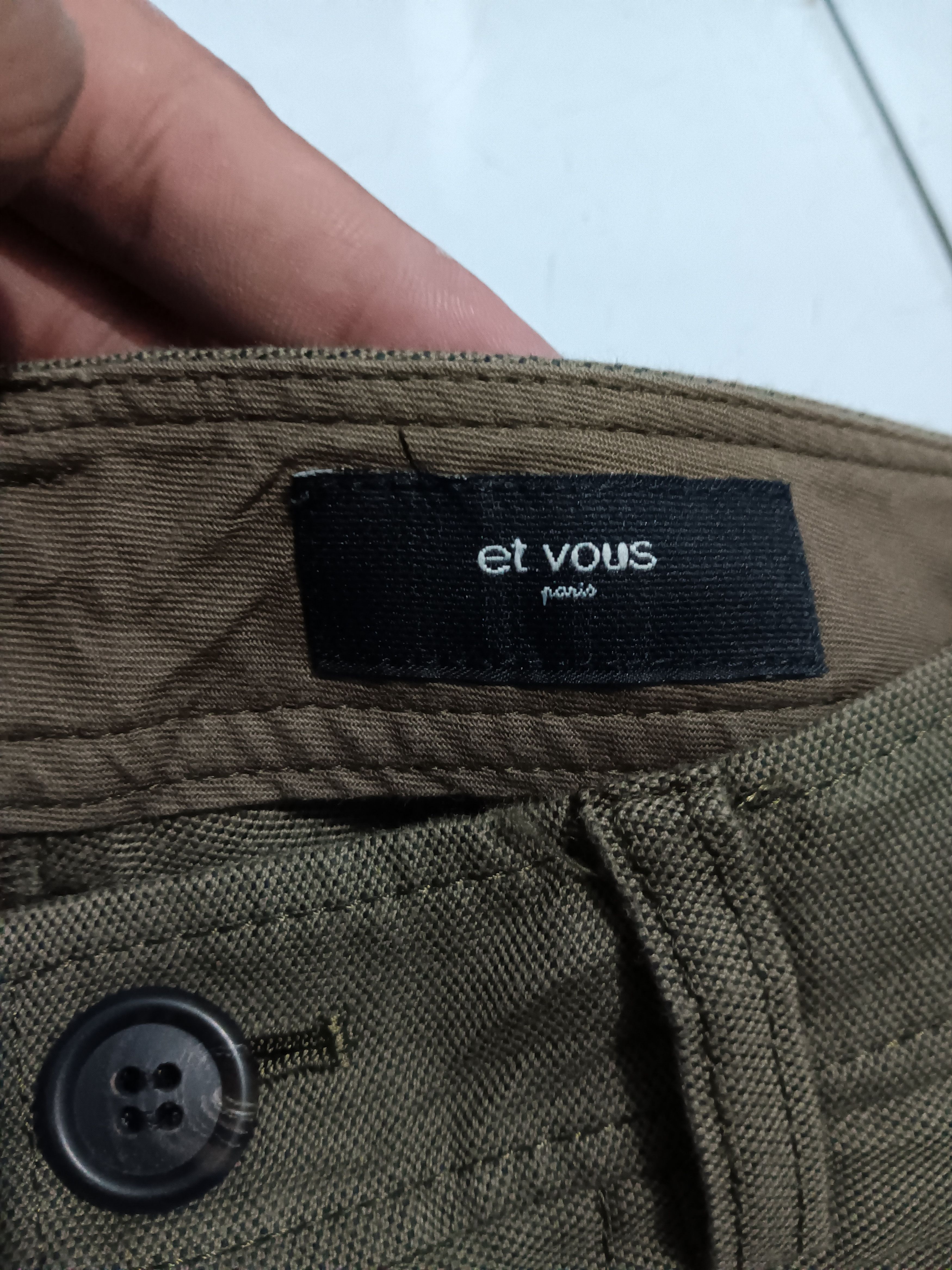Japanese Brand Et vous japan flared low rise pants Size US 29 - 8 Thumbnail