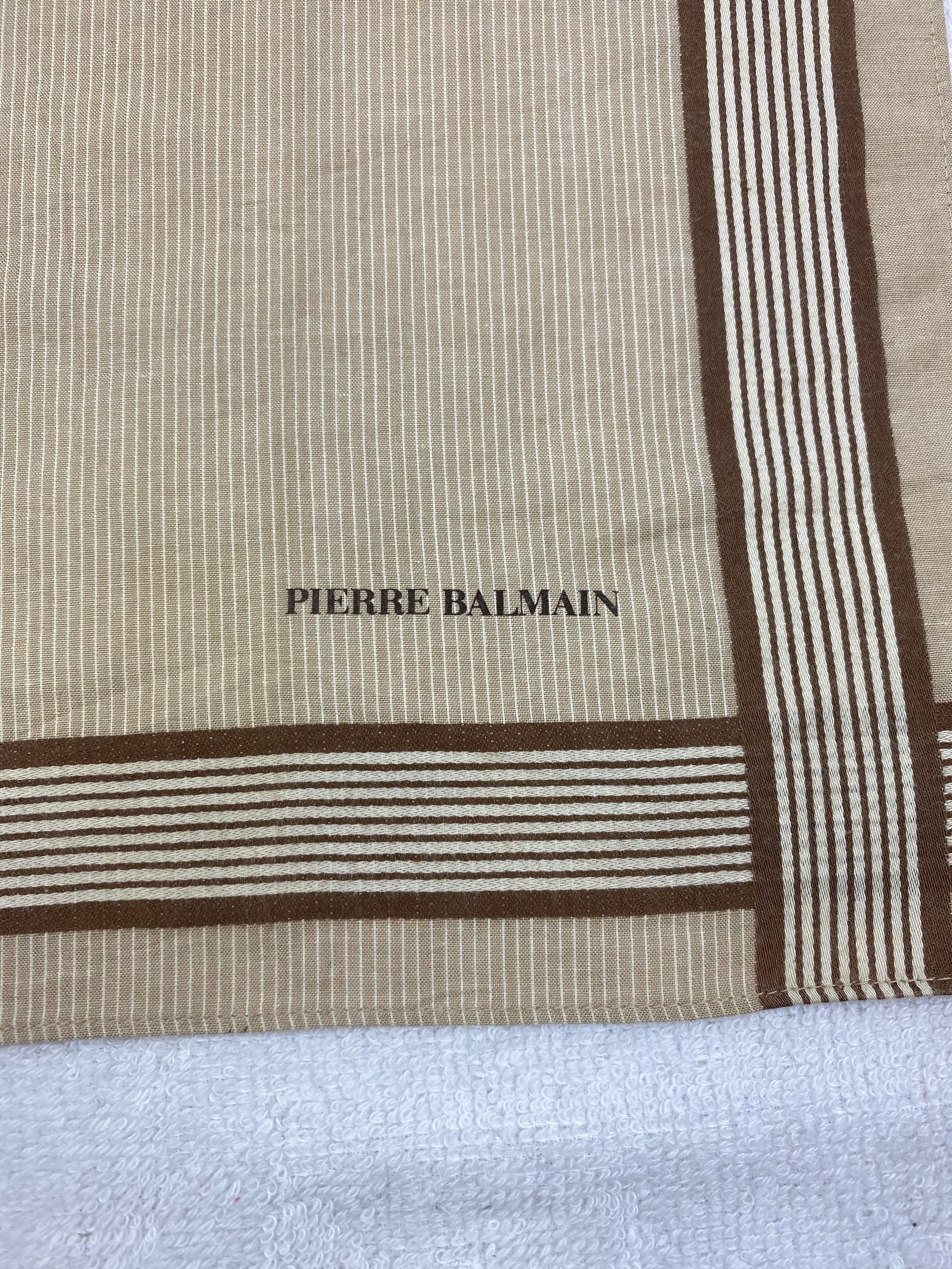 Pierre Balmain × Vintage Pierre Balmain Handkerchief / Bandana / Neckerchief Size ONE SIZE - 5 Thumbnail