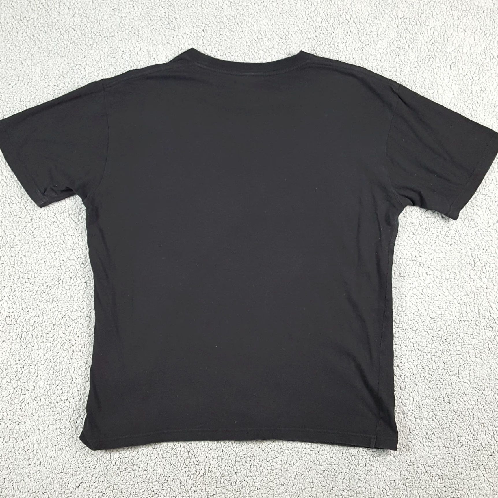 Etro VINTAGE ACDC Rock T-Shirt Medium Black Men's 90s Y2K Tour Band Cotton Embroidered Logo Mens Size US M / EU 48-50 / 2 - 5 Thumbnail