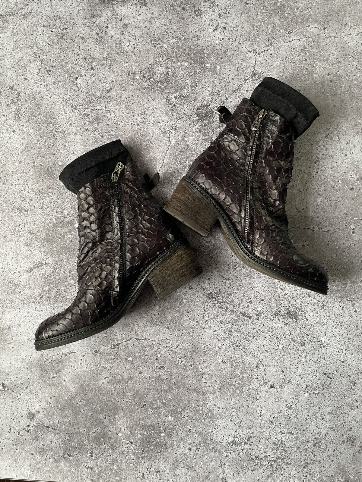A.S.98 Airsteps A.S. 98 Vintage Leather Boots avant garde Size US 8 / IT 38 - 2 Thumbnail