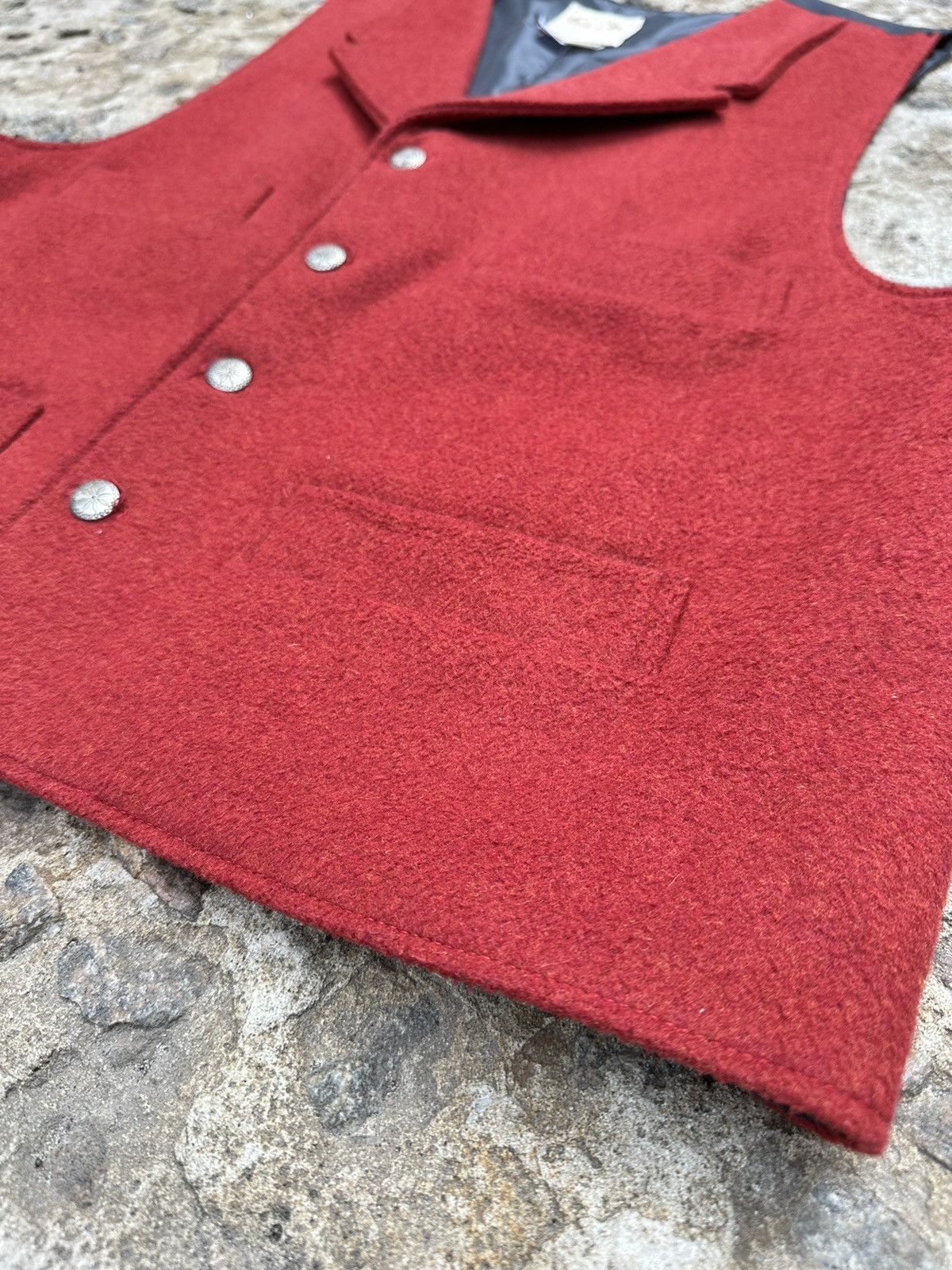 Vintage Vintage 90s Wahmaker Western Wool/Silk Vest Size US M / EU 48-50 / 2 - 7 Thumbnail
