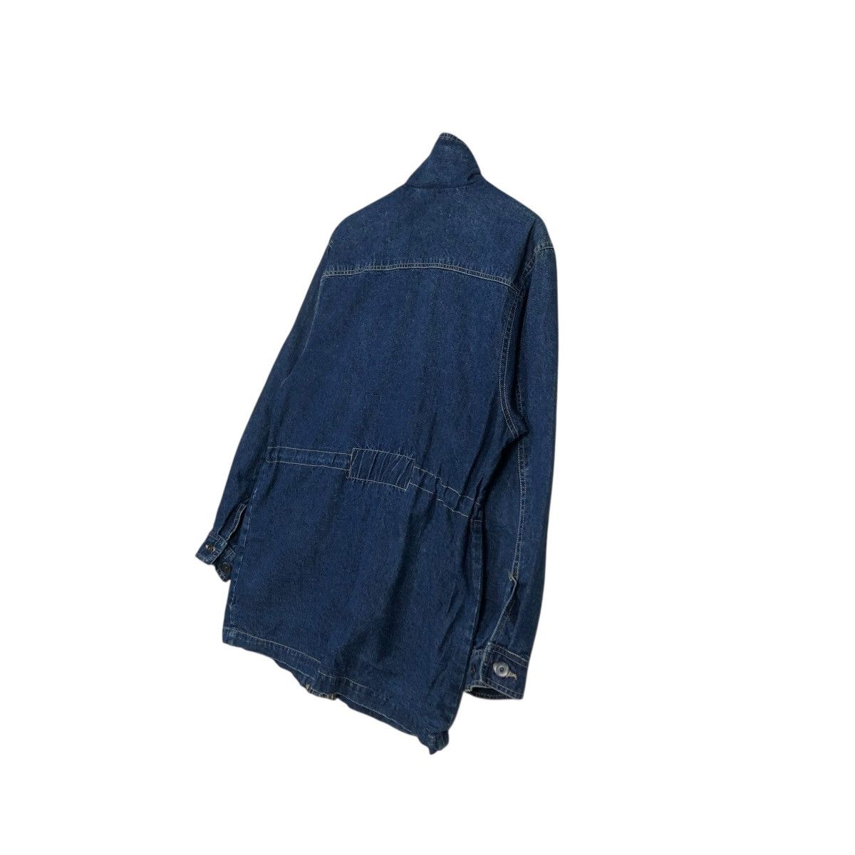 Japanese Brand 🔥VINTAGE BIKER DENIM JACKET BLANKET PACIFIC ISSEY MIYAKE Size US S / EU 44-46 / 1 - 13 Thumbnail