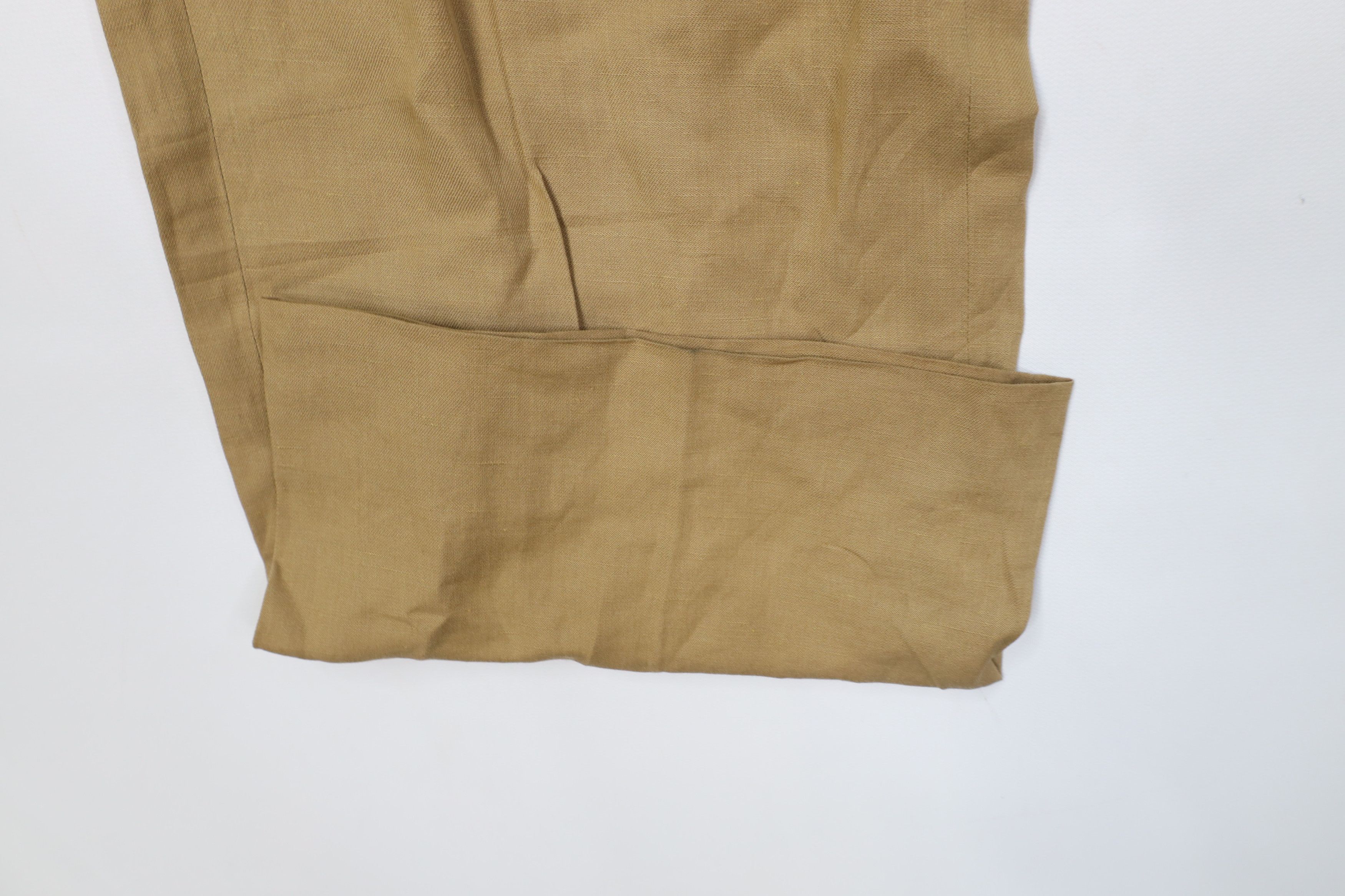 Ralph Lauren Vintage 90s Ralph Lauren Blend Wide Leg Chino Pants Beige Size US 38 / EU 54 - 6 Thumbnail