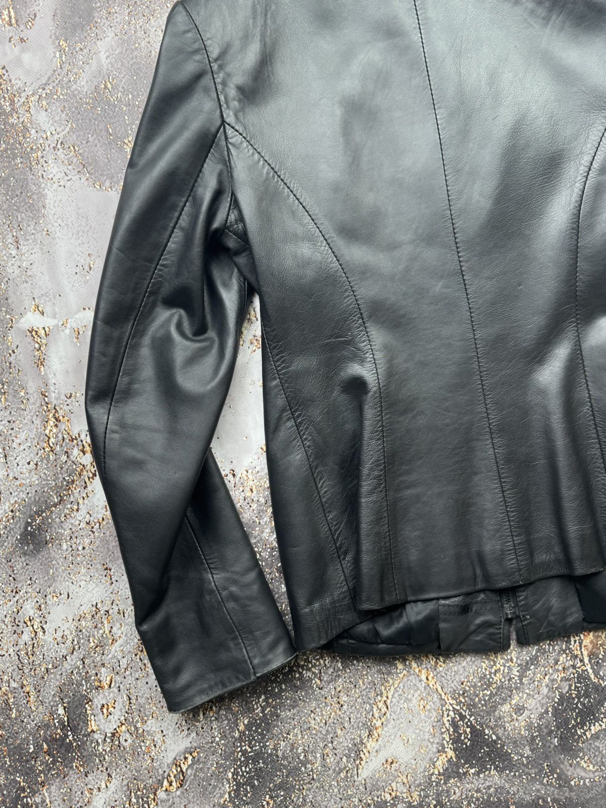 Genuine Leather Vintage Real Leather Bomber Jacket Size M / US 6-8 / IT 42-44 - 10 Thumbnail