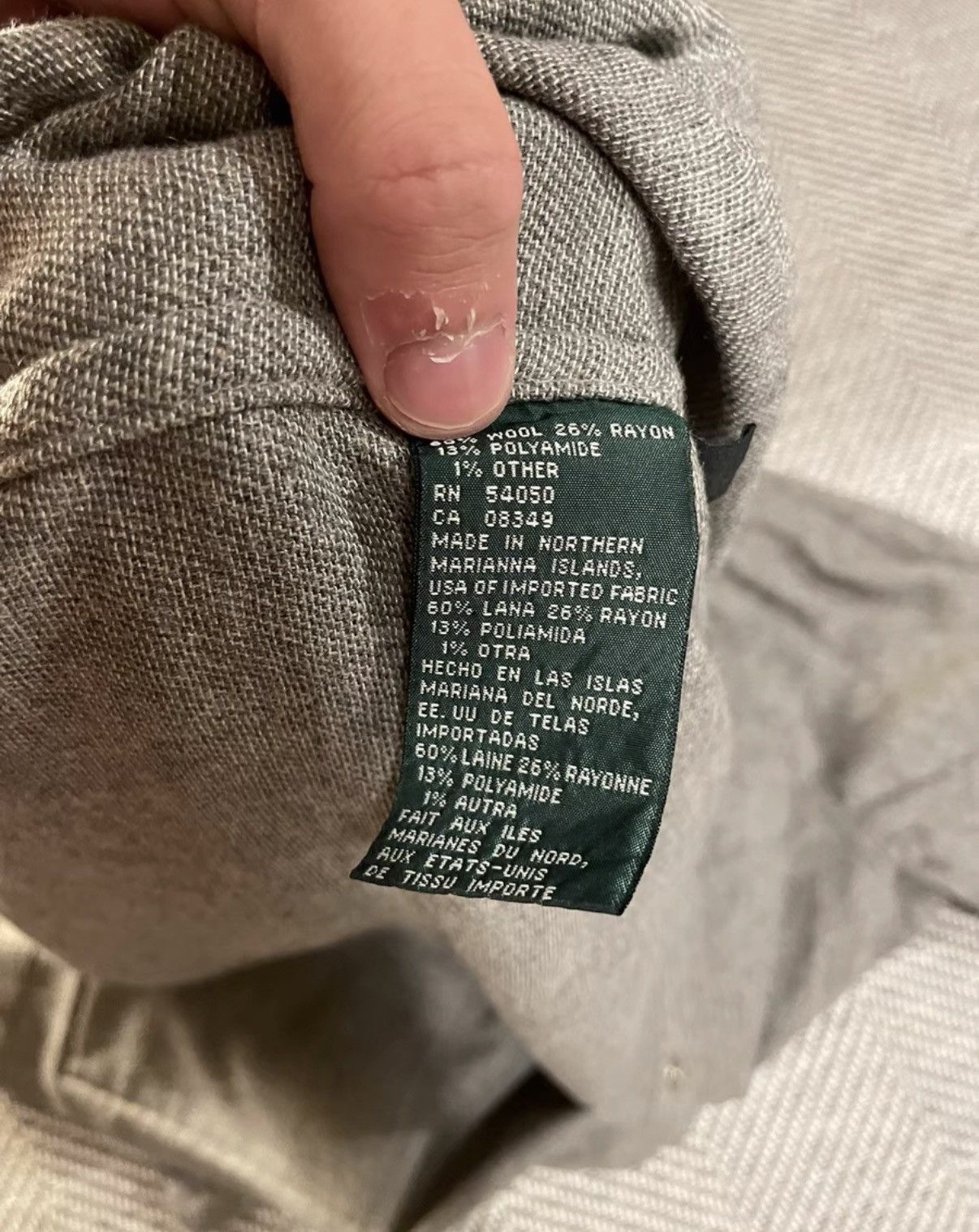 Ralph Lauren Ralph Lauren Four-Pocket Wool Safari Jacket K24 Size US L / EU 52-54 / 3 - 5 Thumbnail