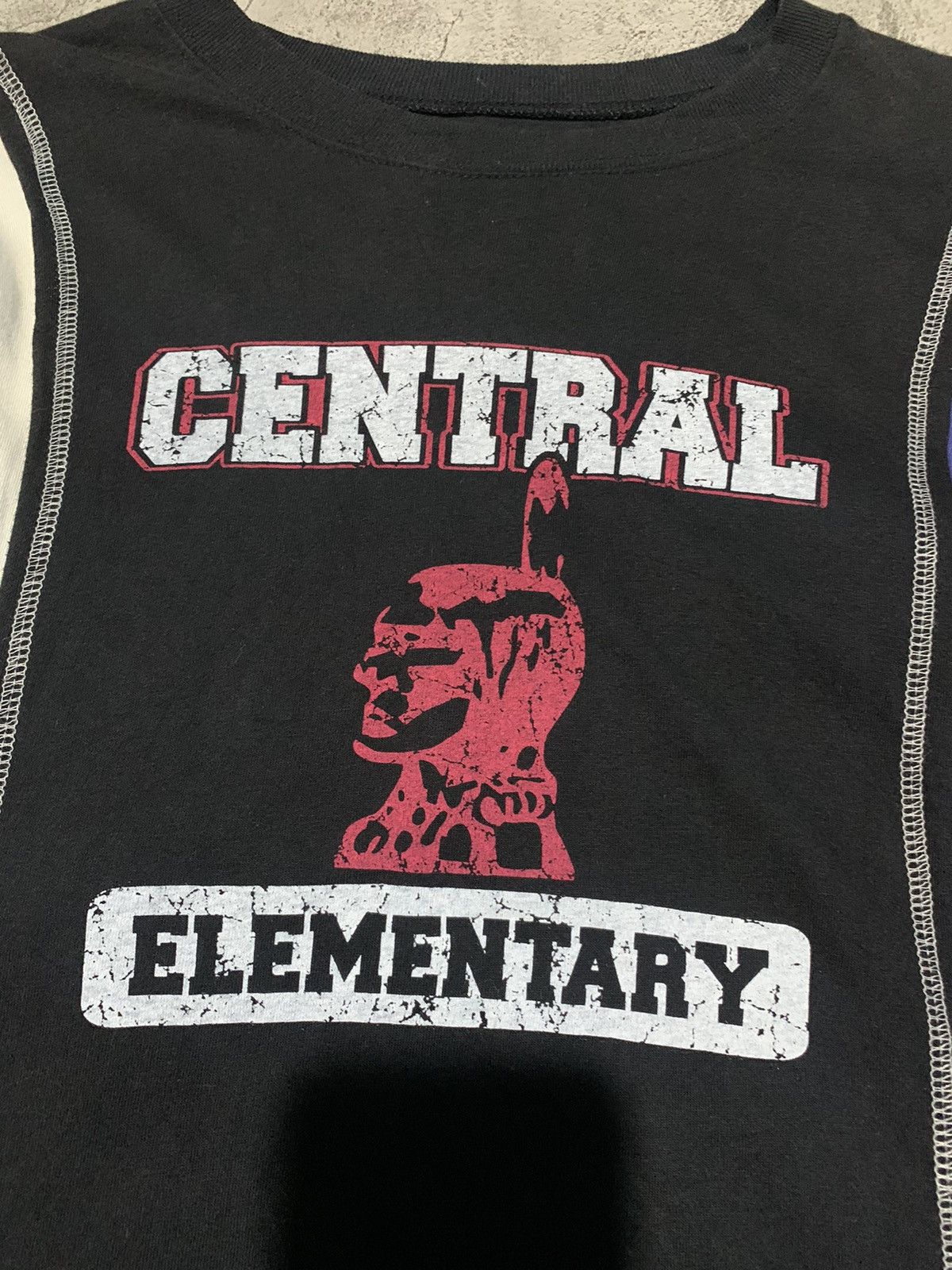 Hysteric Glamour Y2k Golden Paper rebuild 7 cut central elementary longsleeve Size US M / EU 48-50 / 2 - 7 Thumbnail