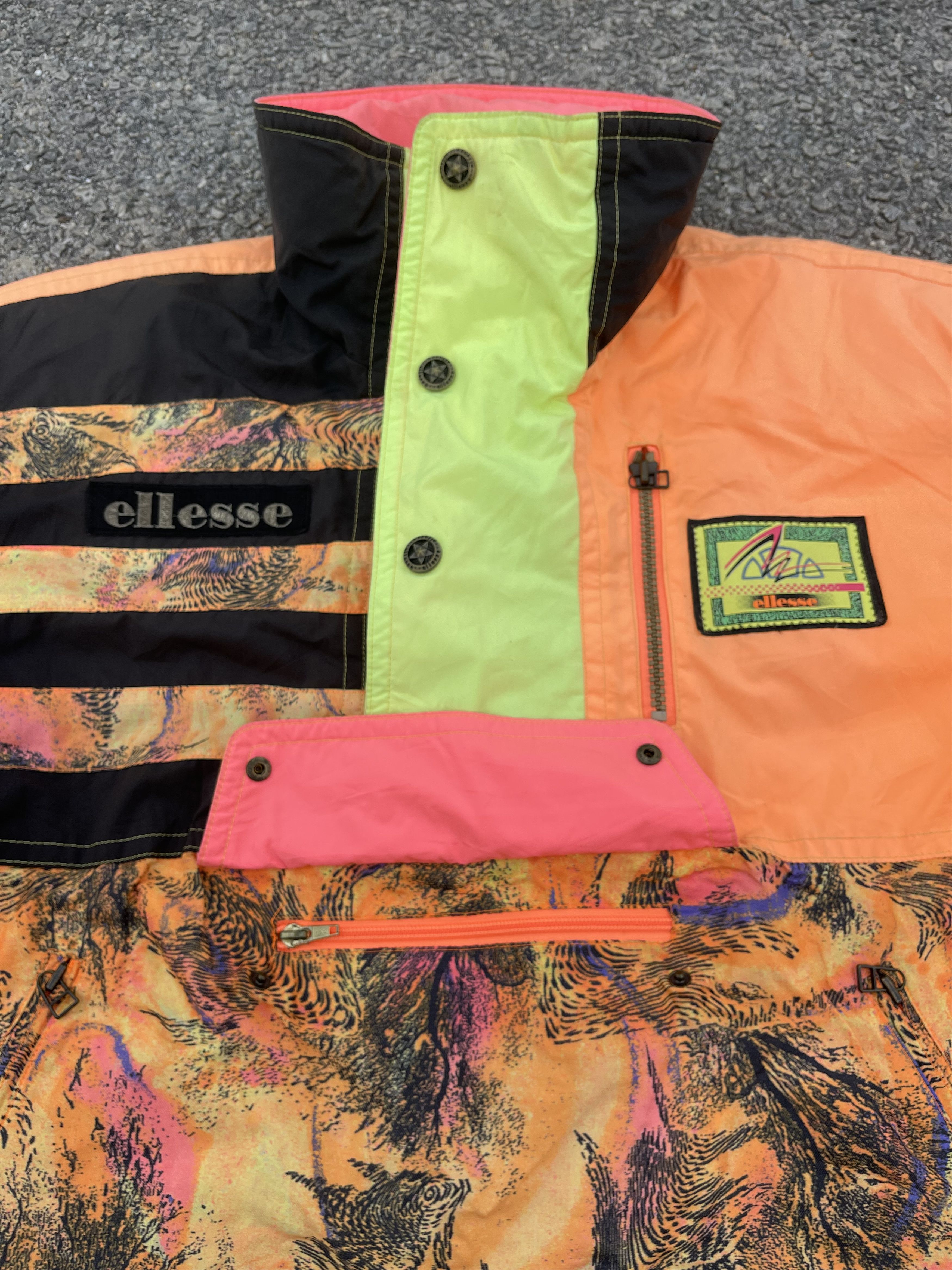 Ellesse Vtg Ellesse Sport World Tour Anorack Ski Jacket Size US L / EU 52-54 / 3 - 9 Thumbnail