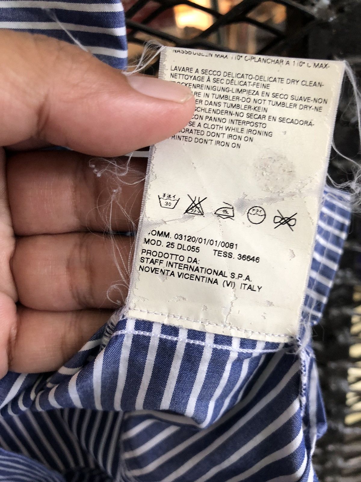 Japanese Brand × Vivienne Westwood VIVIENNE WESTWOOD MAN STRIPED Size US L / EU 52-54 / 3 - 8 Thumbnail