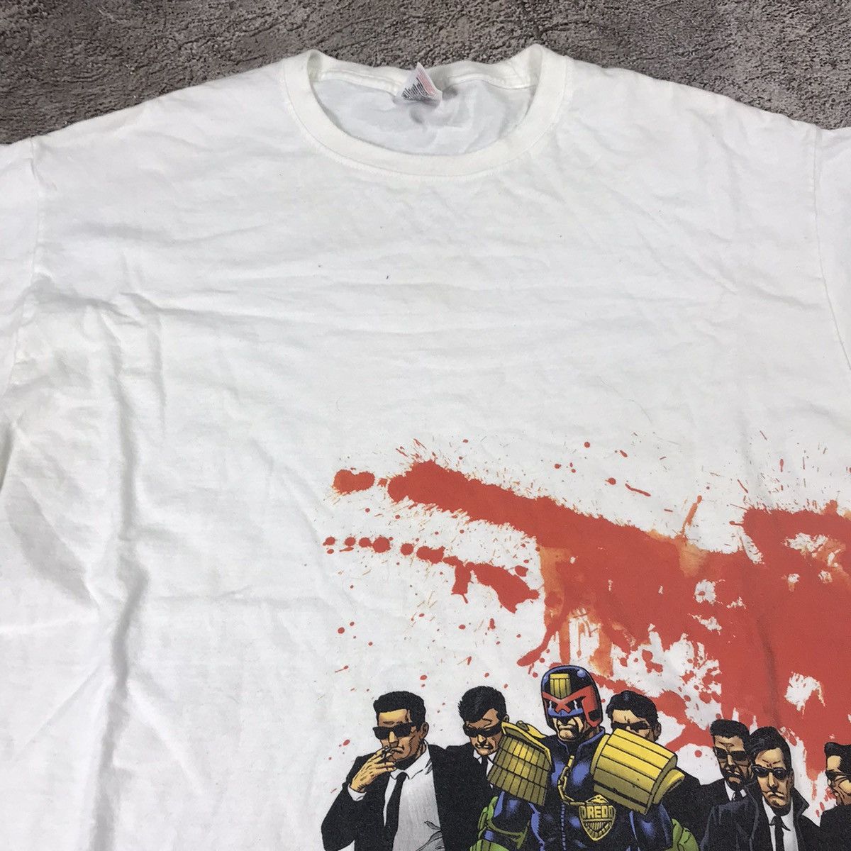 Vintage Vintage Y2K Graphic Tee Judge Dredd Movie Streetwear Slim L Size US L / EU 52-54 / 3 - 2 Thumbnail