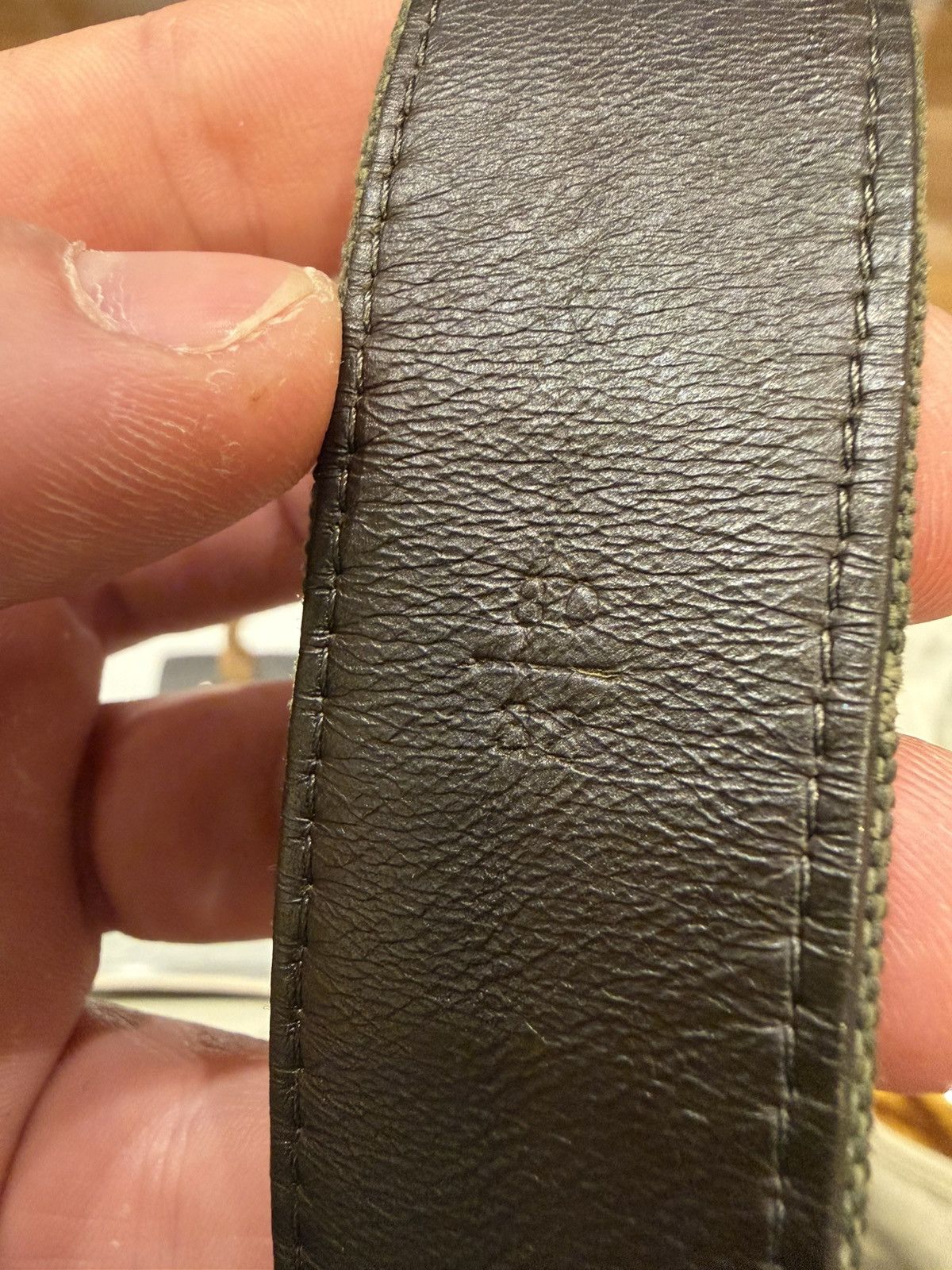 Louis Vuitton Louis Vuitton Canvas Monogram Belt - Green Size 32 - 3 Thumbnail