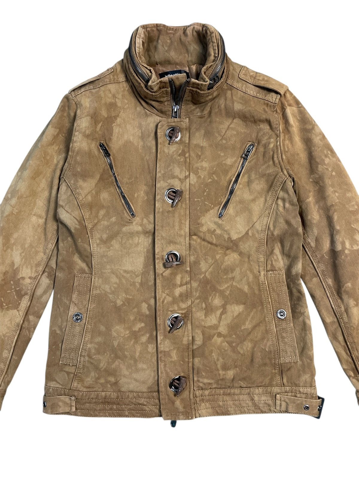 Japanese Brand 2000s in the attic homme acid washed jacket Size US M / EU 48-50 / 2 - 3 Thumbnail