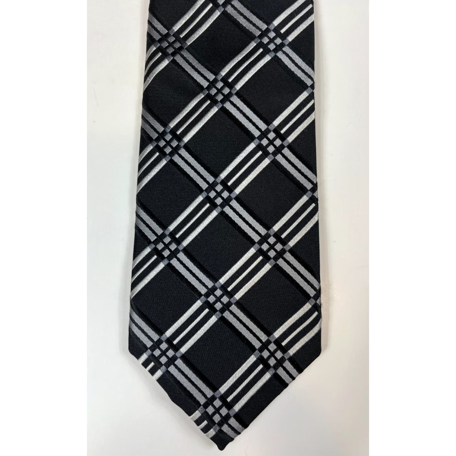 Robert Talbott VINTAGE Robert Talbott Carmel Men's Silk Tie Plaid Hand Made in USA Size ONE SIZE - 4 Thumbnail