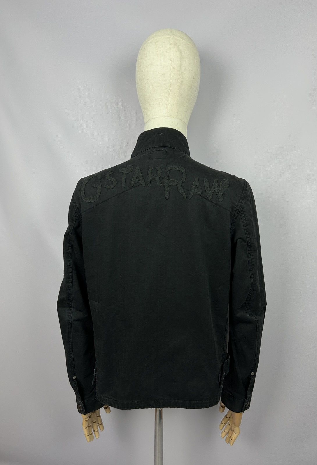 G-Star G Star Royal Art Jacket Big Logo Black RARE Size L Size US L / EU 52-54 / 3 - 7 Thumbnail