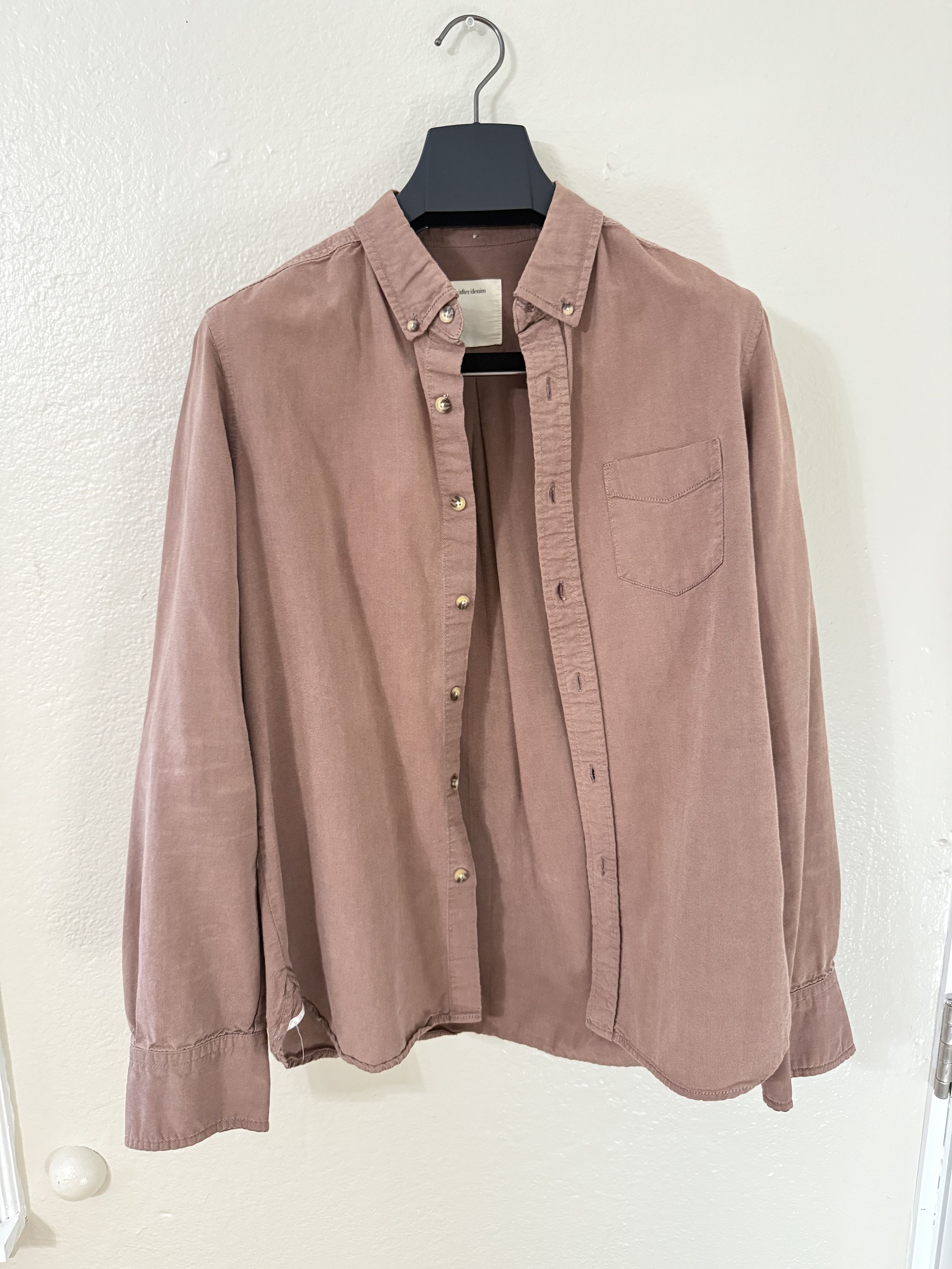 Life After Denim Life/After/Denim Button-Up Shirt – Mauve, Size Medium Size US M / EU 48-50 / 2 - 1 Thumbnail