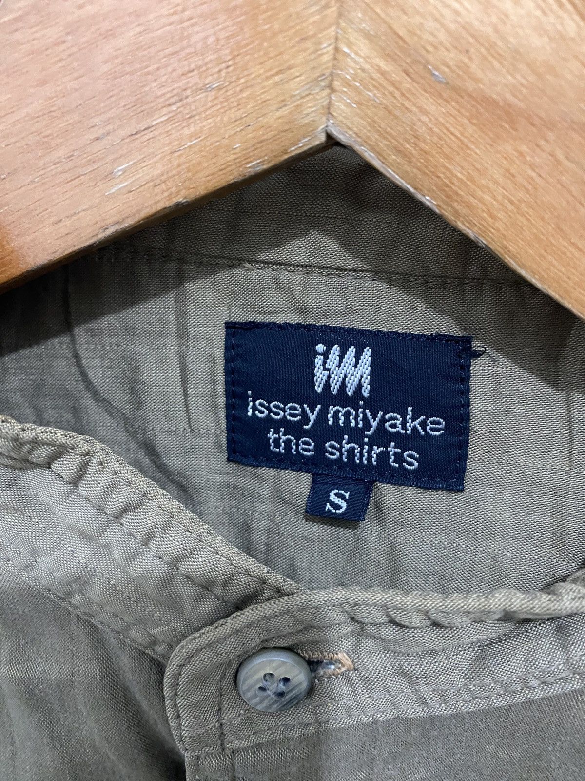 Issey Miyake Archive 80s Mandarin Collar Wrinkles Unstructure Shirt Size US S / EU 44-46 / 1 - 11 Thumbnail