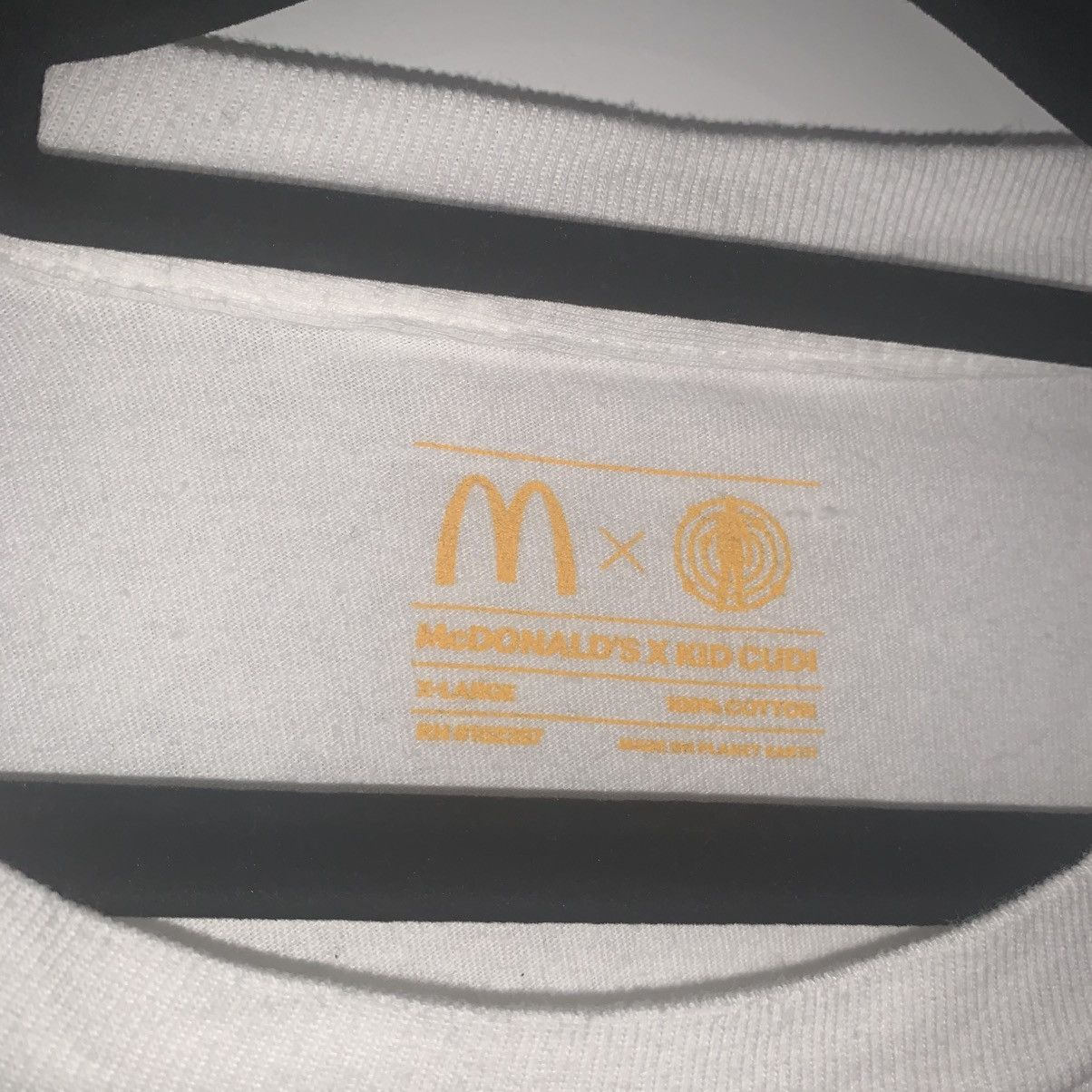 Kid Cudi Kid Cudi x McDonalds white tee XL Size US XL / EU 56 / 4 - 3 Thumbnail